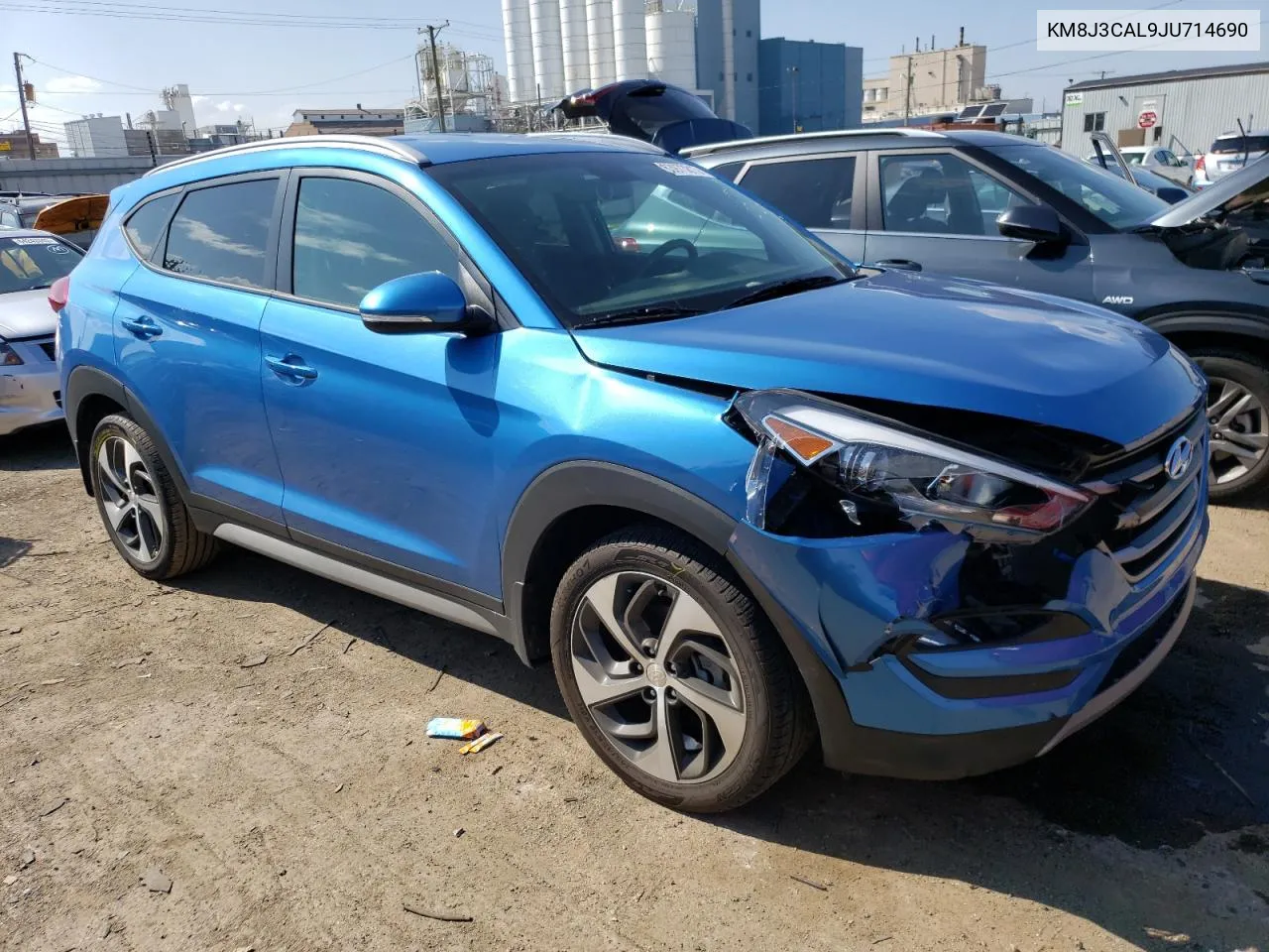 2018 Hyundai Tucson Sport VIN: KM8J3CAL9JU714690 Lot: 63973813