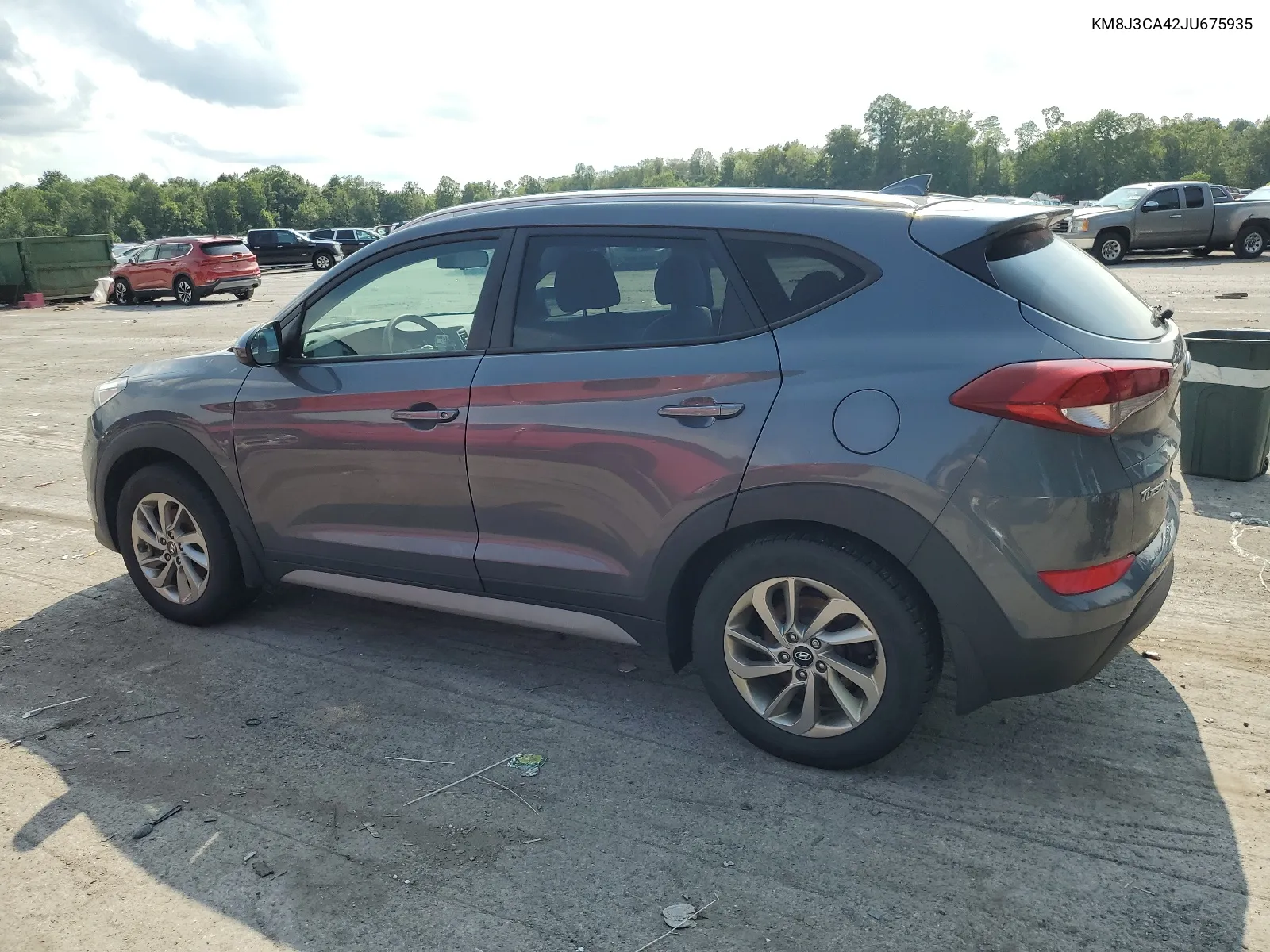 2018 Hyundai Tucson Sel VIN: KM8J3CA42JU675935 Lot: 64002304