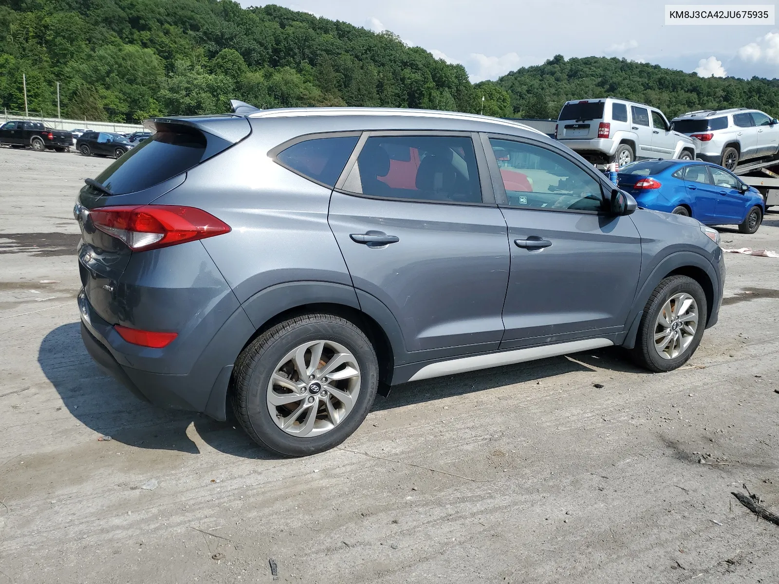 2018 Hyundai Tucson Sel VIN: KM8J3CA42JU675935 Lot: 64002304