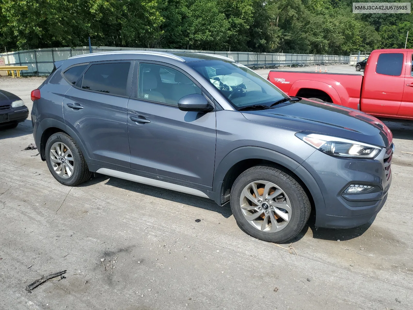 2018 Hyundai Tucson Sel VIN: KM8J3CA42JU675935 Lot: 64002304