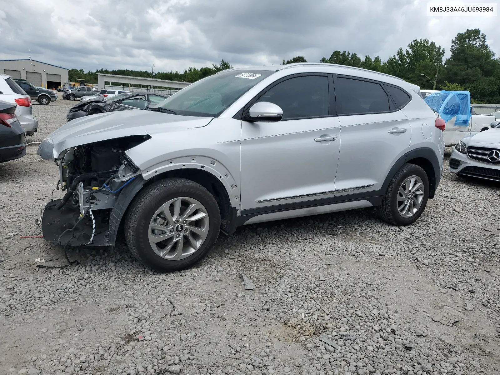 2018 Hyundai Tucson Sel VIN: KM8J33A46JU693984 Lot: 64290954