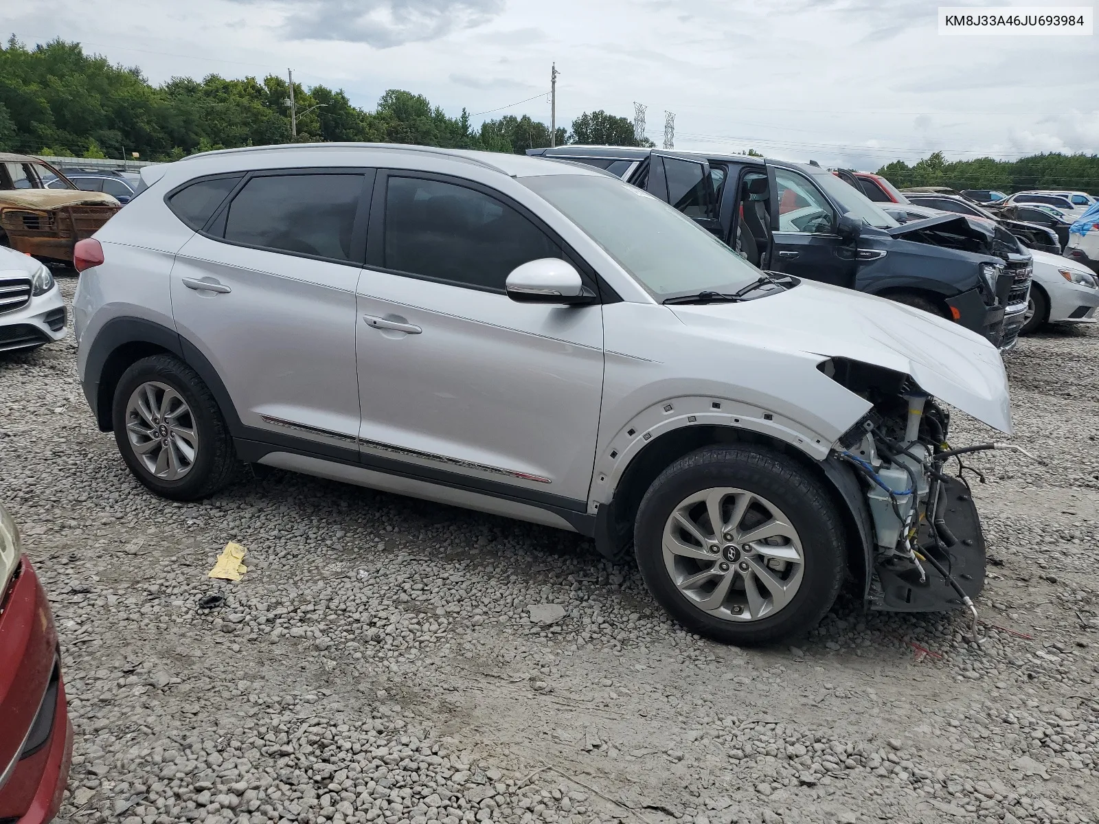 2018 Hyundai Tucson Sel VIN: KM8J33A46JU693984 Lot: 64290954