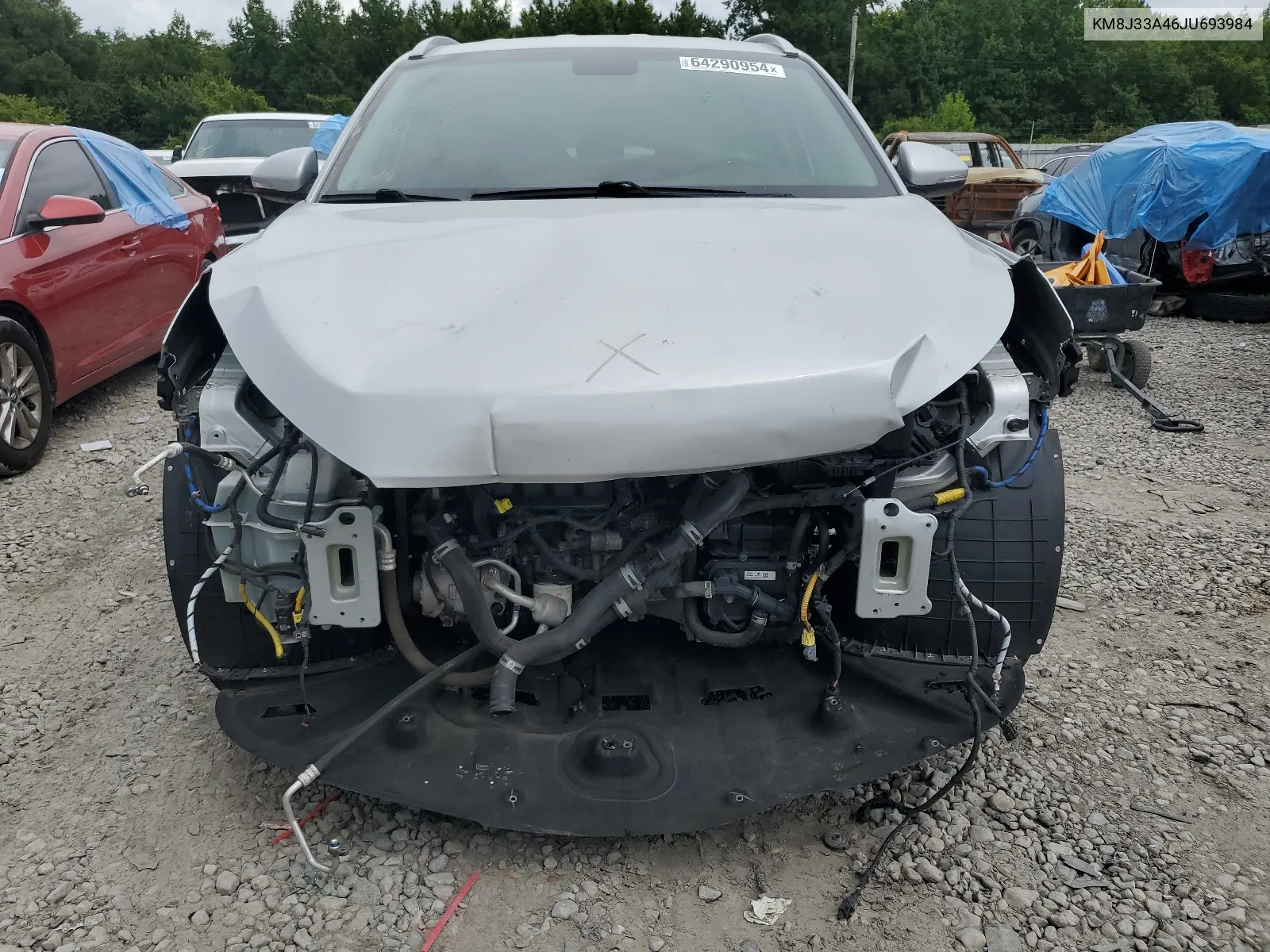 2018 Hyundai Tucson Sel VIN: KM8J33A46JU693984 Lot: 64290954