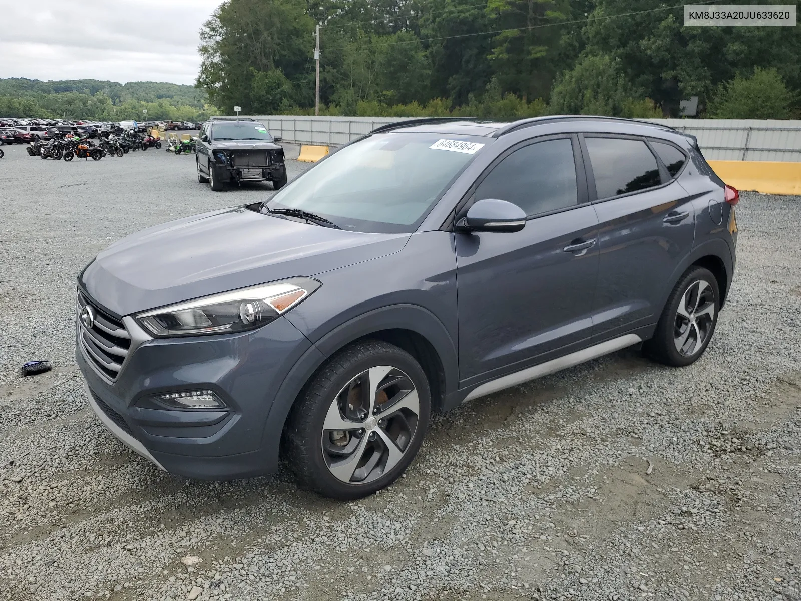 2018 Hyundai Tucson Value VIN: KM8J33A20JU633620 Lot: 64684964