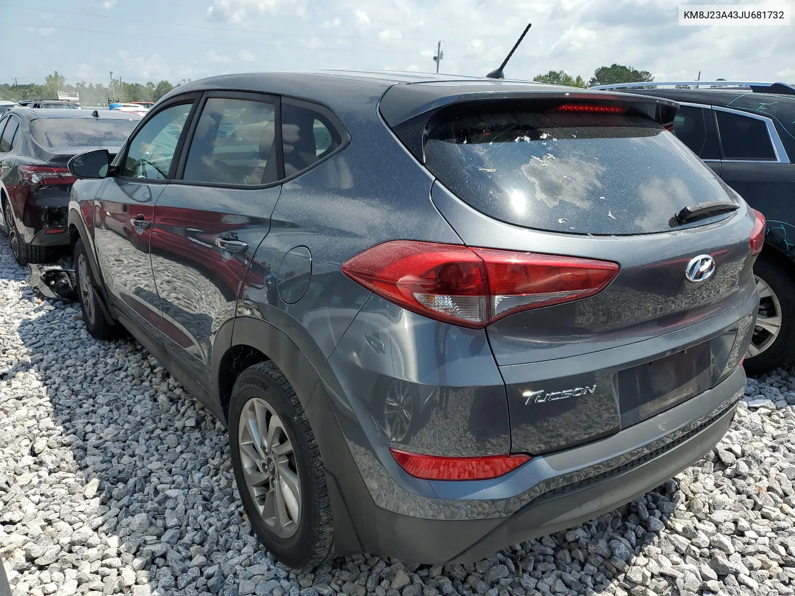 2018 Hyundai Tucson Se VIN: KM8J23A43JU681732 Lot: 64799654