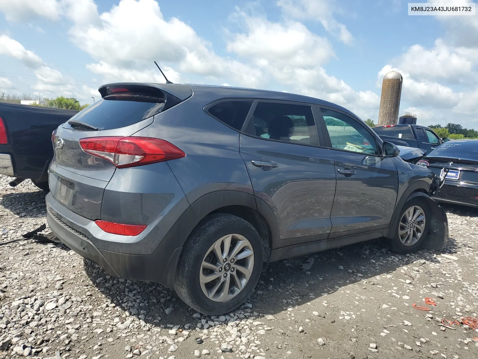 2018 Hyundai Tucson Se VIN: KM8J23A43JU681732 Lot: 64799654