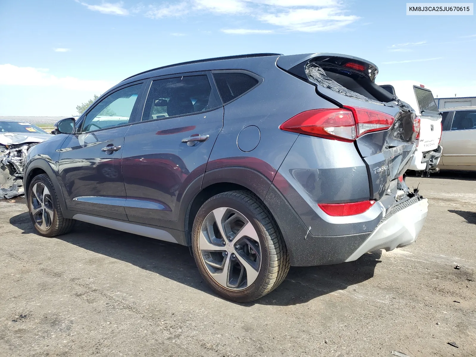 2018 Hyundai Tucson Value VIN: KM8J3CA25JU670615 Lot: 65239894