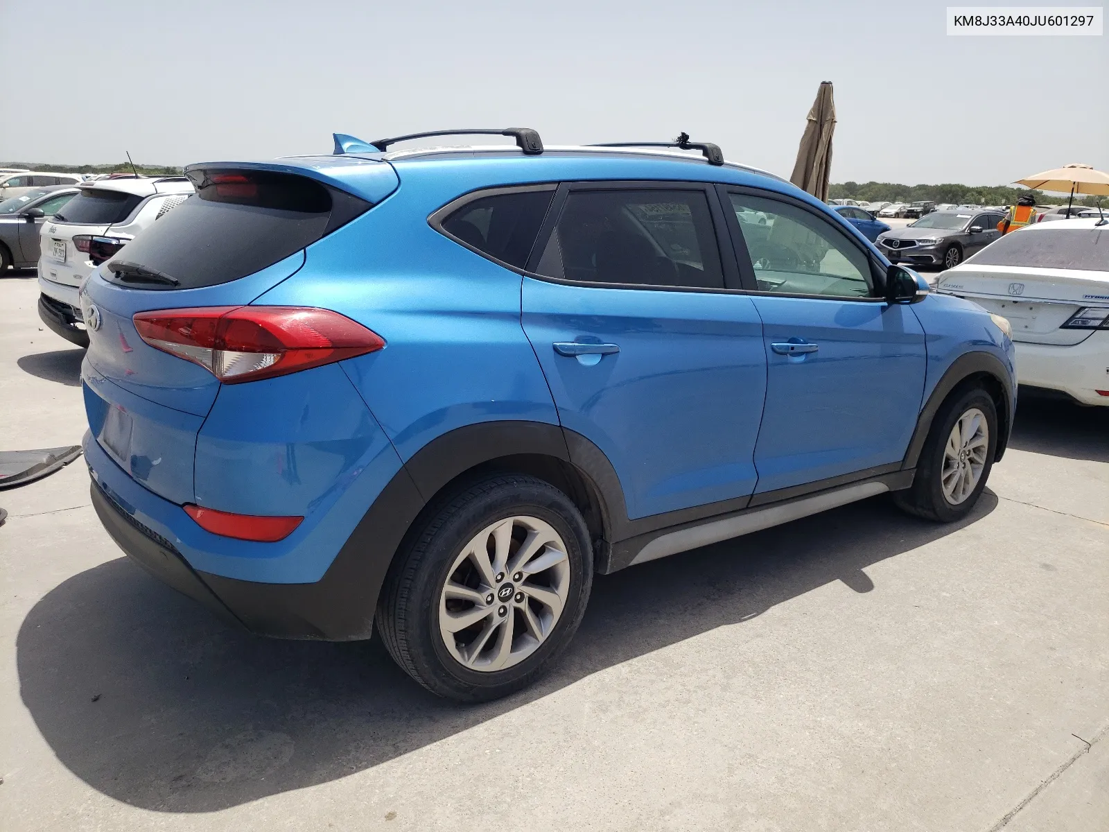 2018 Hyundai Tucson Sel VIN: KM8J33A40JU601297 Lot: 65497154