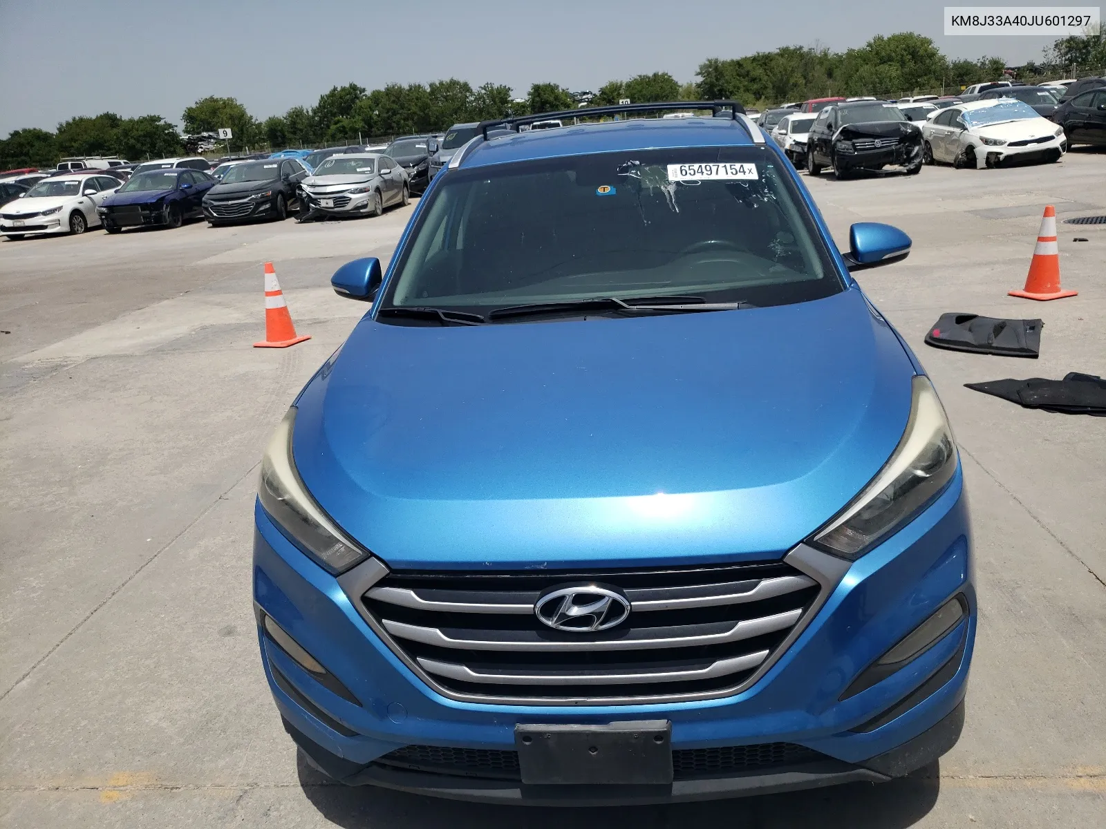 2018 Hyundai Tucson Sel VIN: KM8J33A40JU601297 Lot: 65497154