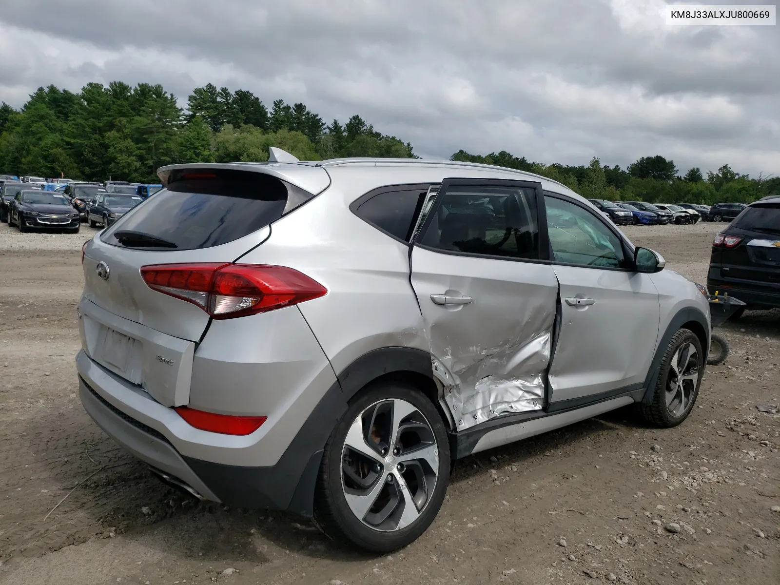 2018 Hyundai Tucson Sport VIN: KM8J33ALXJU800669 Lot: 65621194