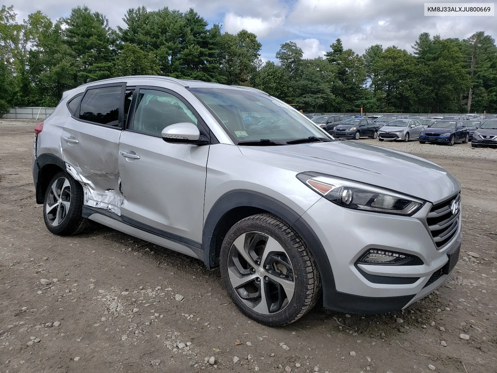 2018 Hyundai Tucson Sport VIN: KM8J33ALXJU800669 Lot: 65621194