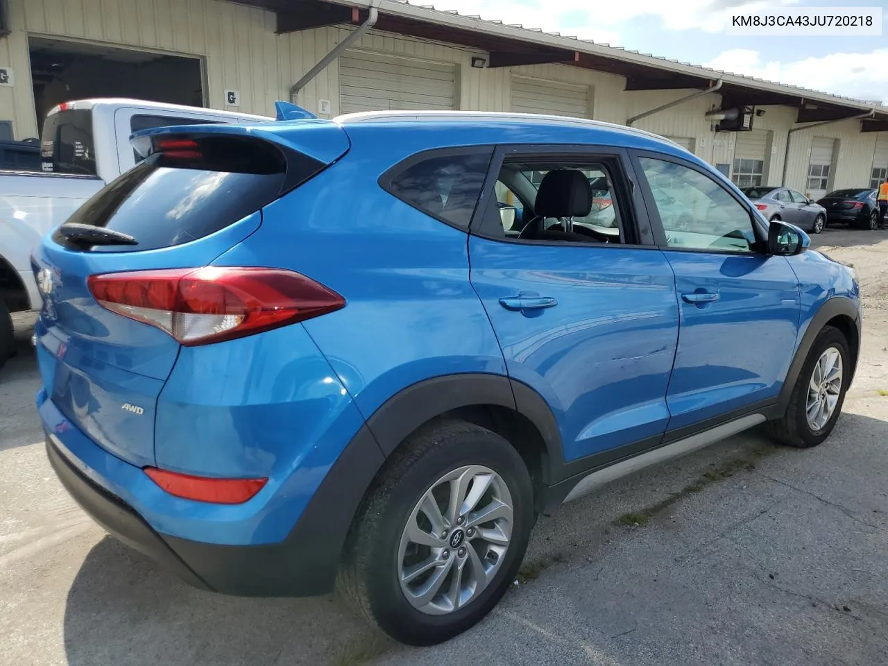 2018 Hyundai Tucson Sel VIN: KM8J3CA43JU720218 Lot: 65792794