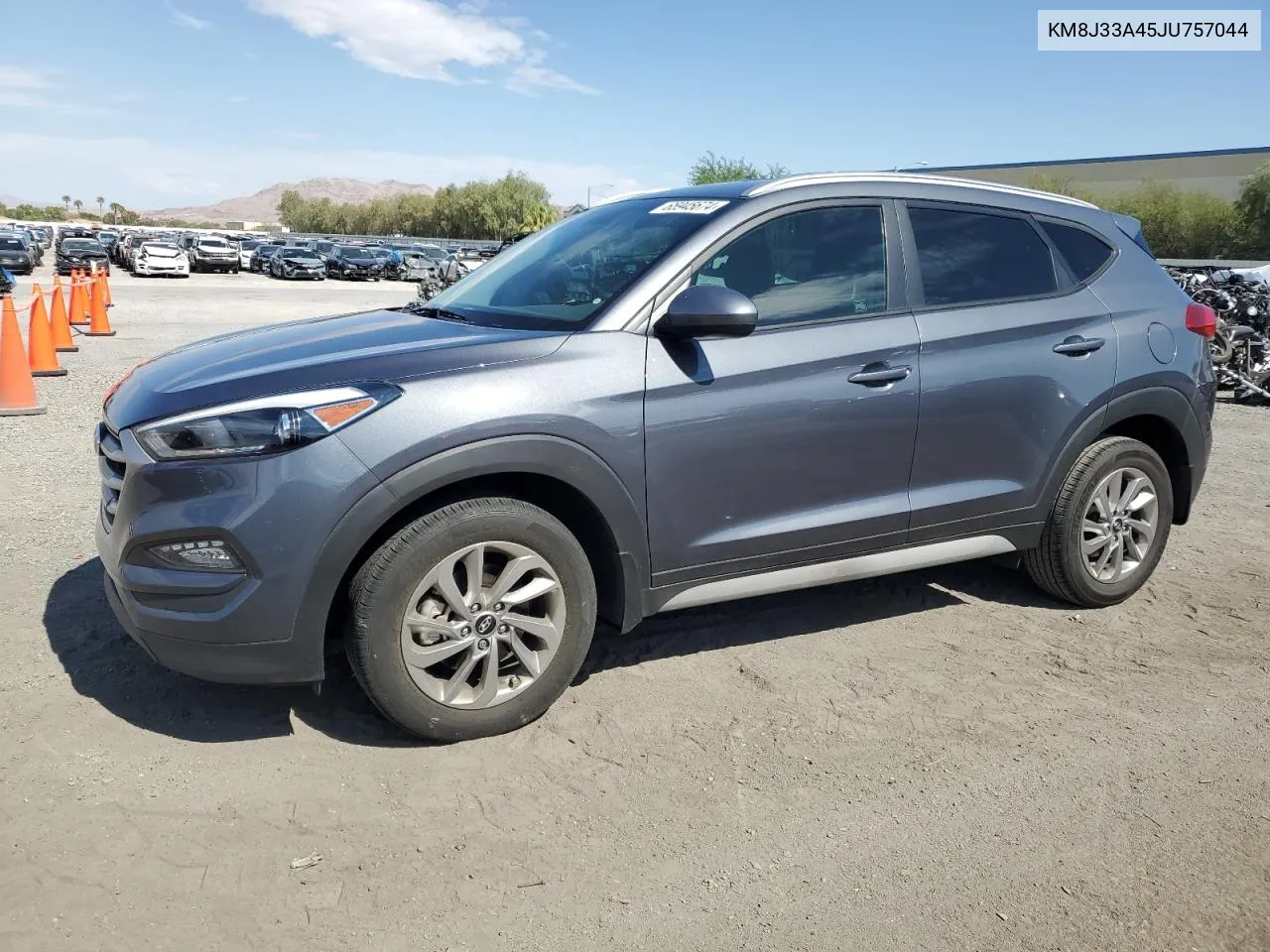 2018 Hyundai Tucson Sel VIN: KM8J33A45JU757044 Lot: 65945674