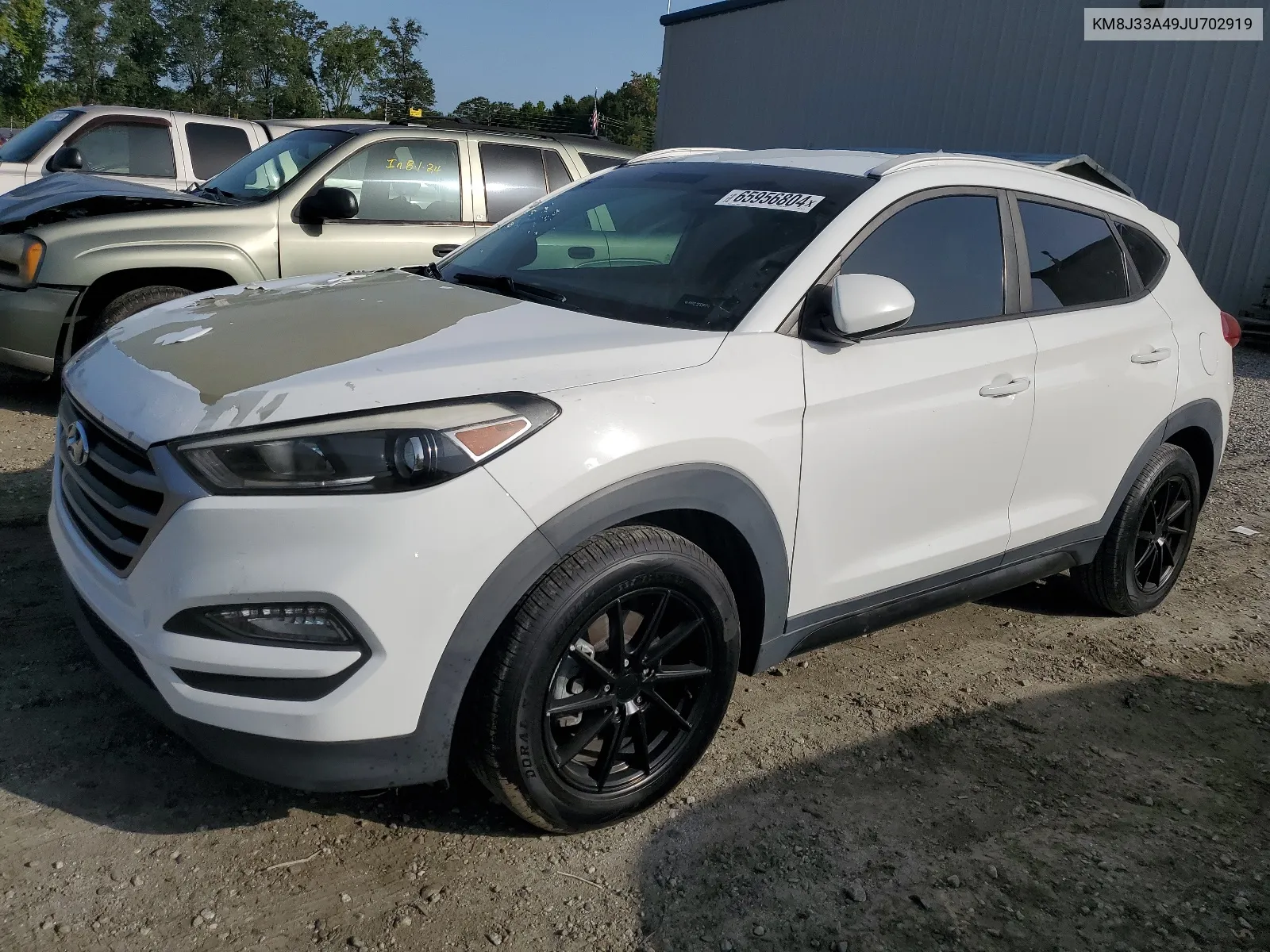 2018 Hyundai Tucson Sel VIN: KM8J33A49JU702919 Lot: 65956804