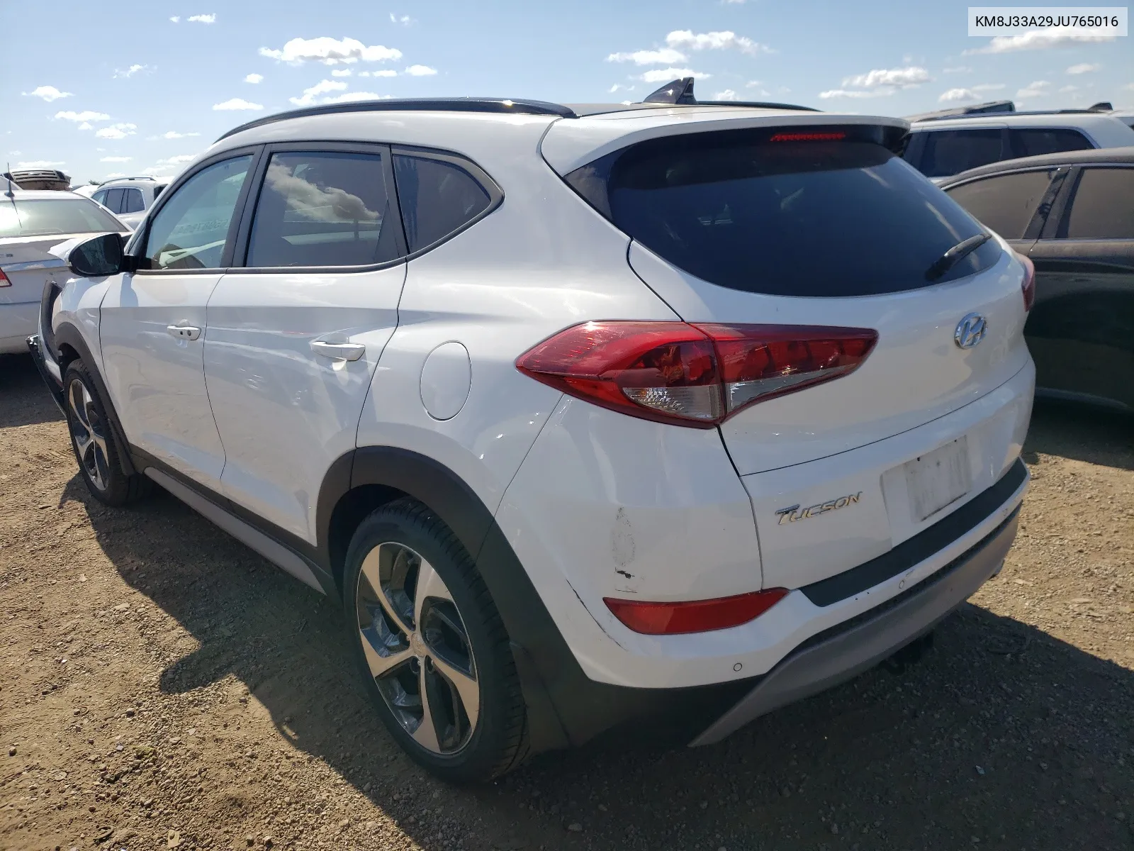 2018 Hyundai Tucson Value VIN: KM8J33A29JU765016 Lot: 65987864