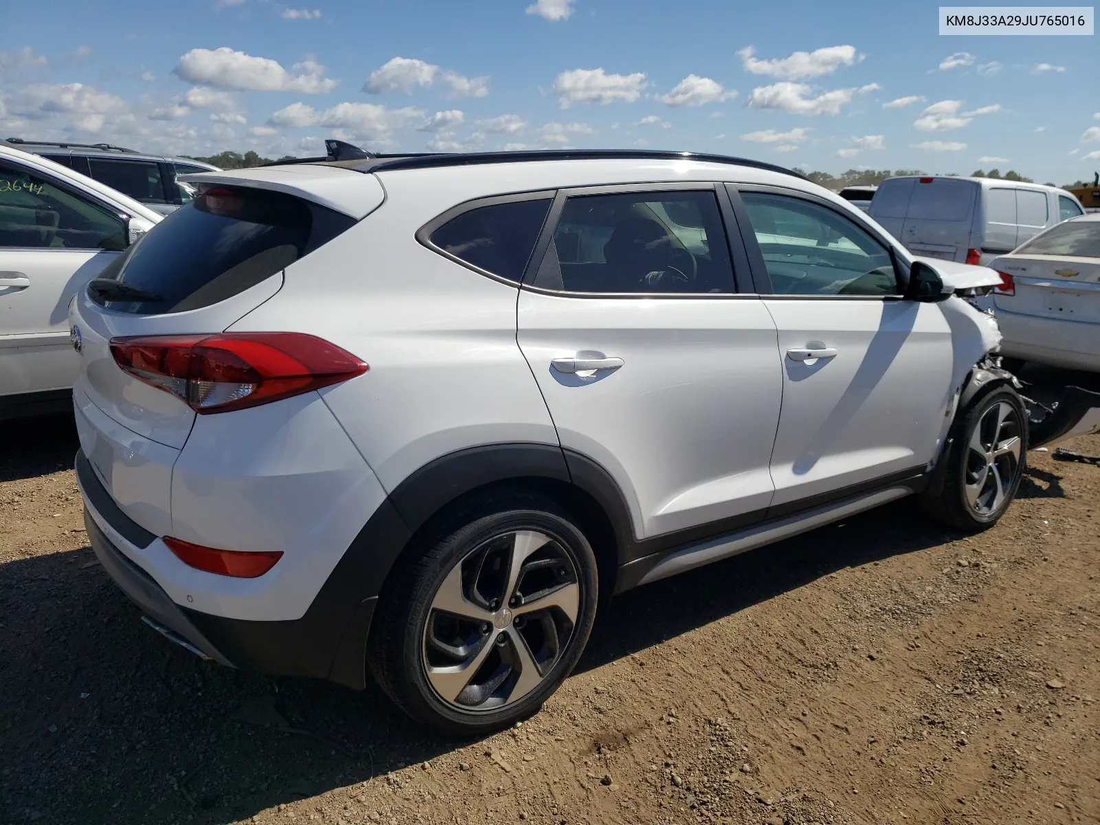 2018 Hyundai Tucson Value VIN: KM8J33A29JU765016 Lot: 65987864