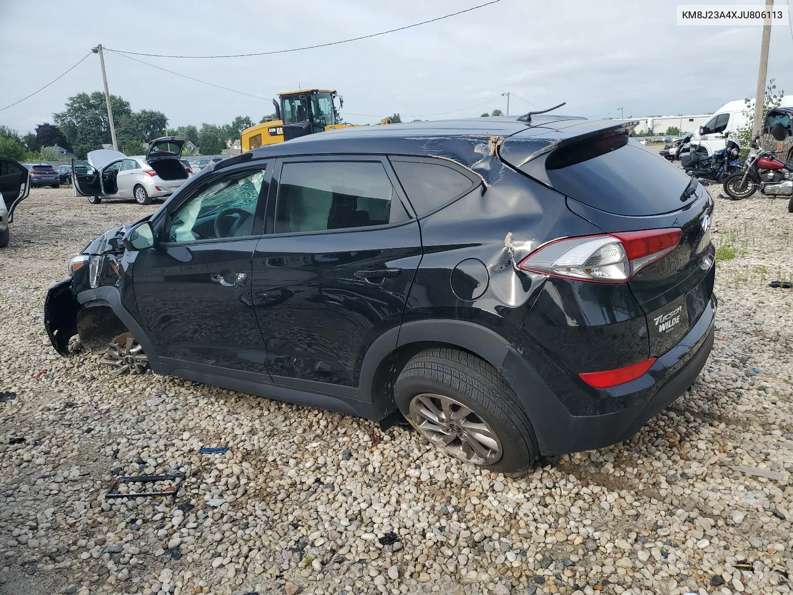 2018 Hyundai Tucson Se VIN: KM8J23A4XJU806113 Lot: 66001304