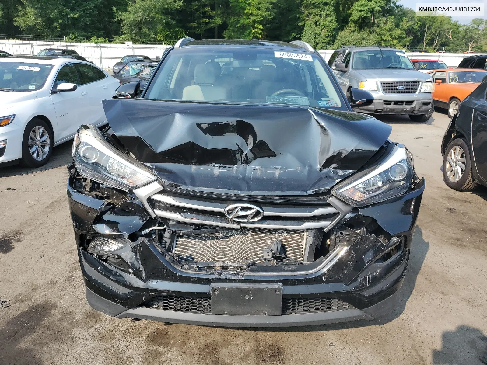 2018 Hyundai Tucson Sel VIN: KM8J3CA46JU831734 Lot: 66005524