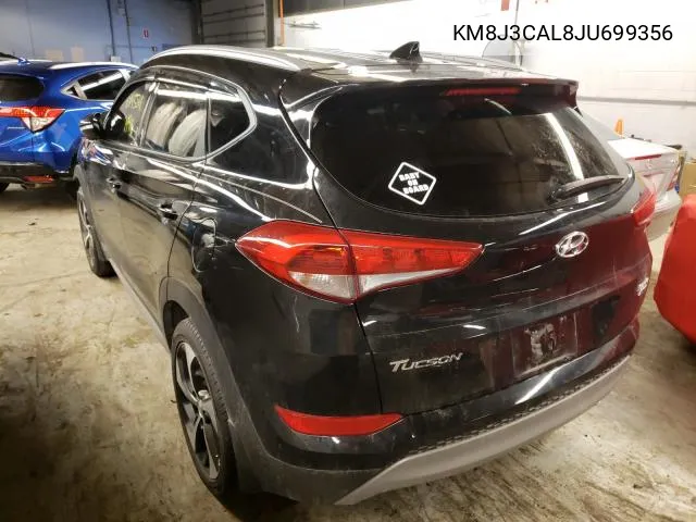 2018 Hyundai Tucson Sport VIN: KM8J3CAL8JU699356 Lot: 66327144