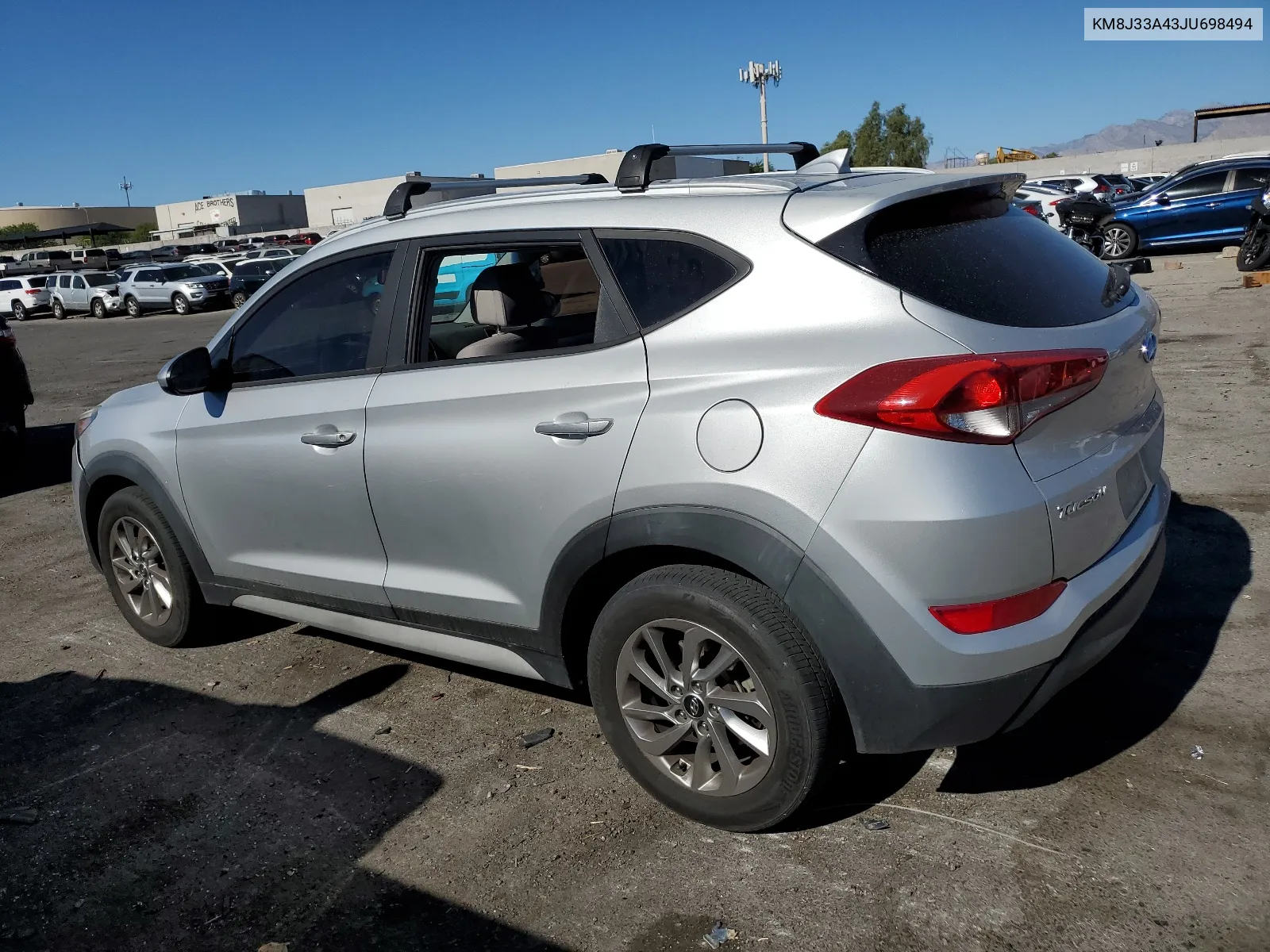 2018 Hyundai Tucson Sel VIN: KM8J33A43JU698494 Lot: 67197874