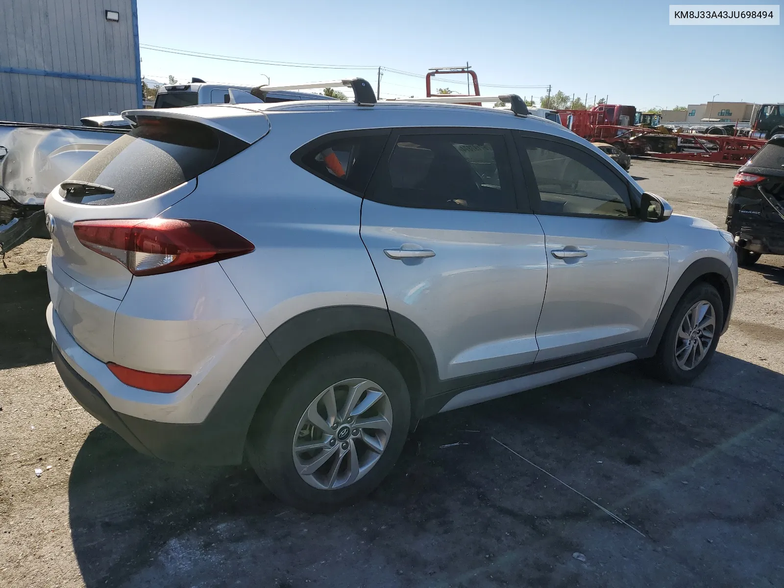 2018 Hyundai Tucson Sel VIN: KM8J33A43JU698494 Lot: 67197874