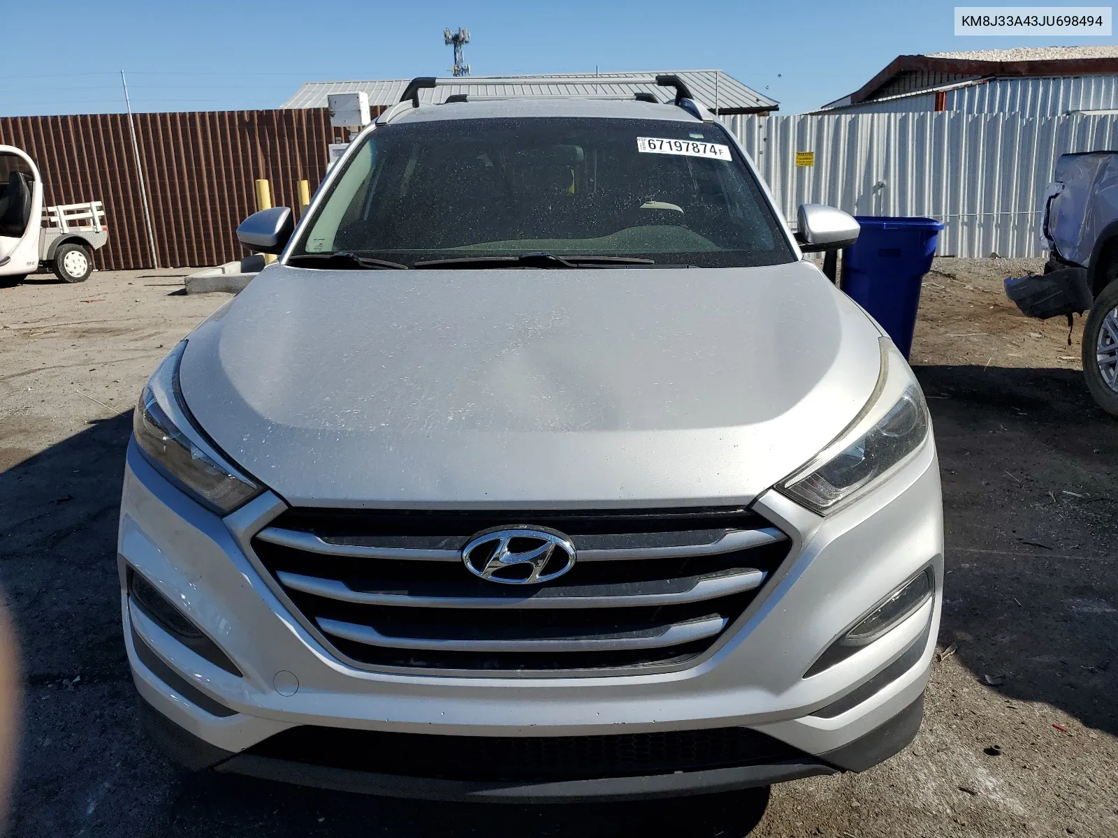 2018 Hyundai Tucson Sel VIN: KM8J33A43JU698494 Lot: 67197874