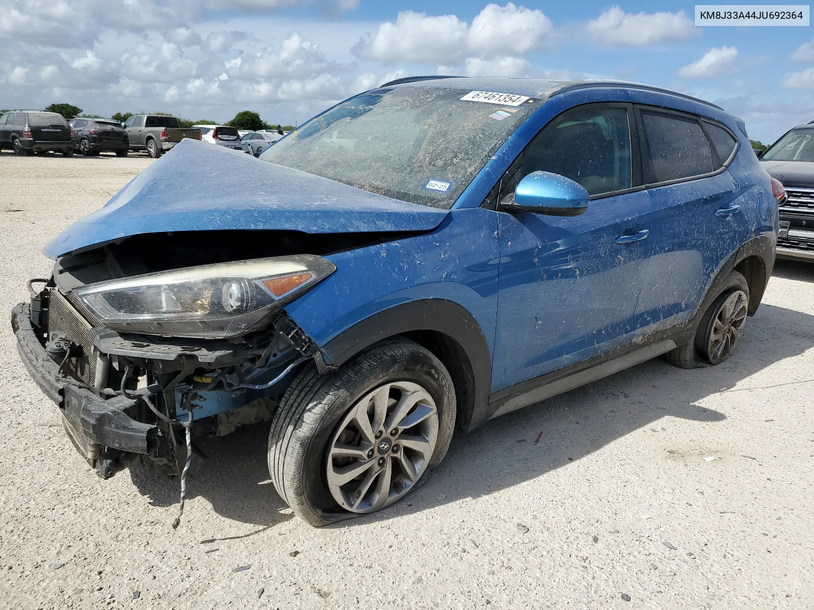 2018 Hyundai Tucson Sel VIN: KM8J33A44JU692364 Lot: 67461354