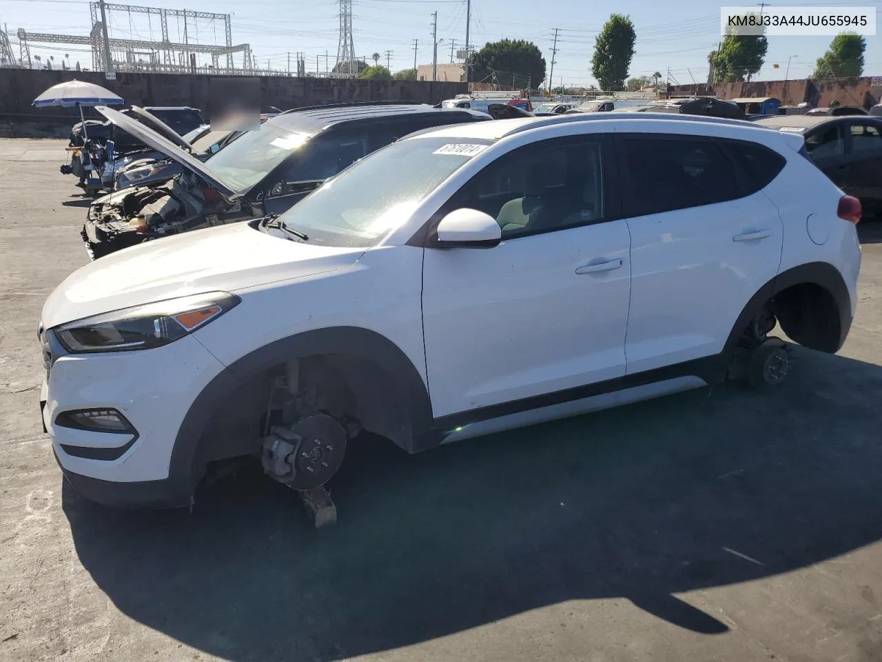 2018 Hyundai Tucson Sel VIN: KM8J33A44JU655945 Lot: 67610014