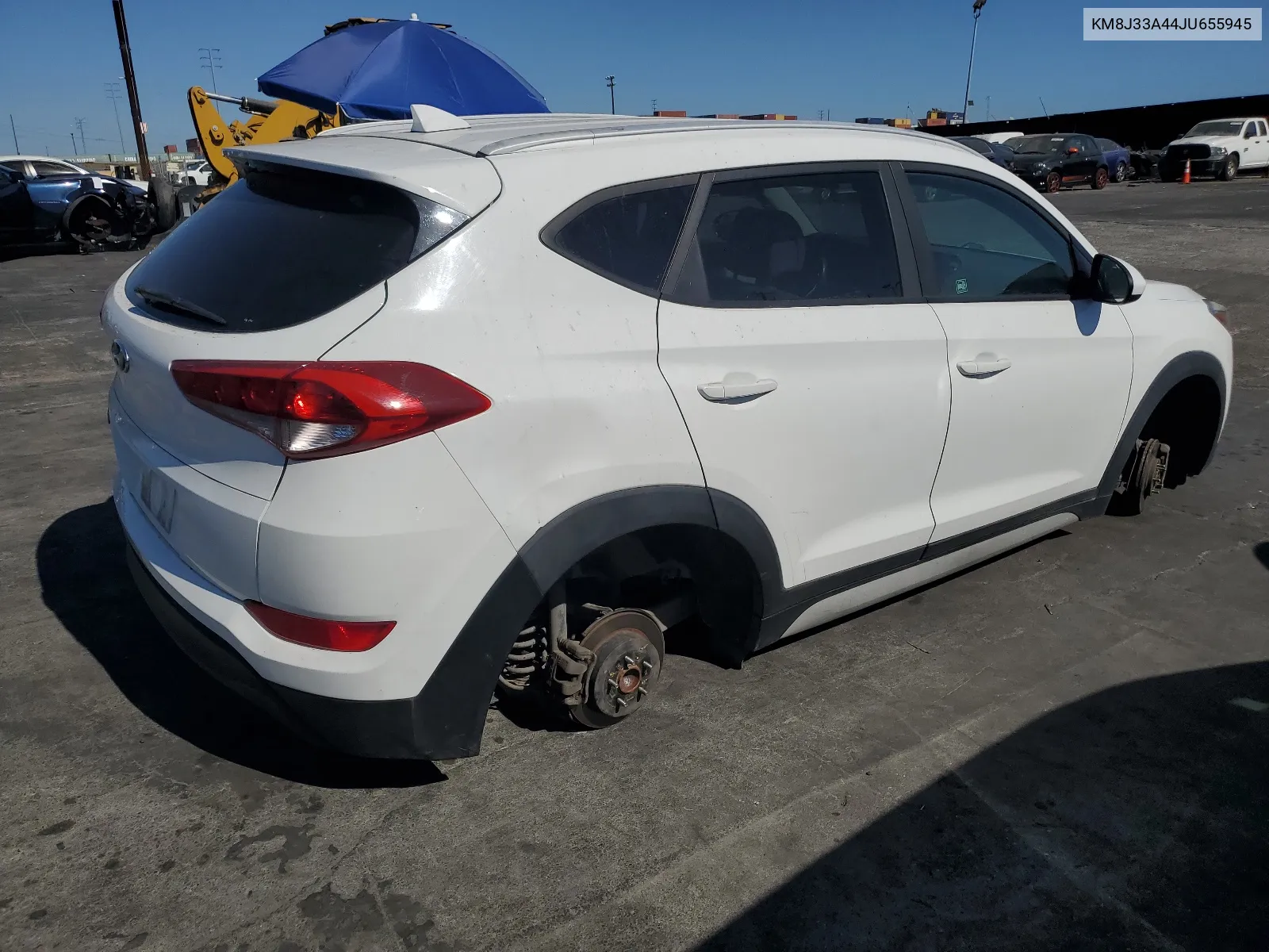 2018 Hyundai Tucson Sel VIN: KM8J33A44JU655945 Lot: 67610014