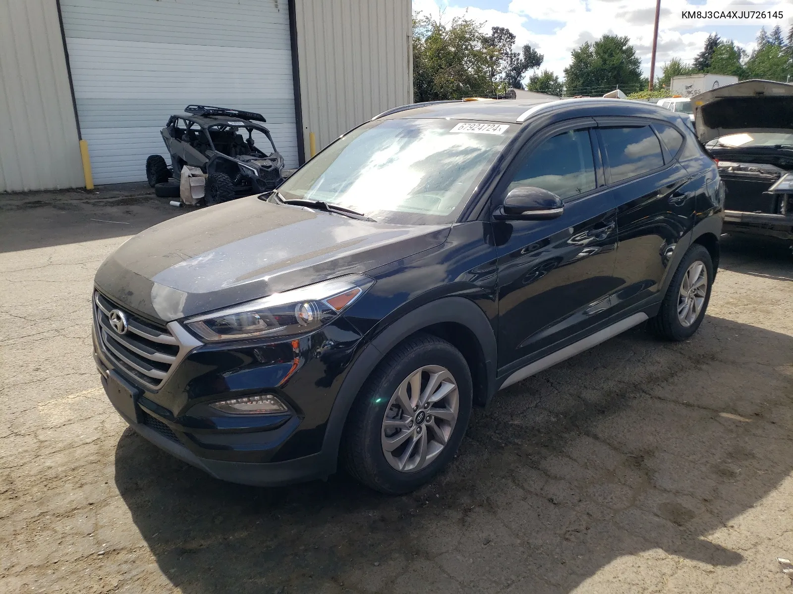 2018 Hyundai Tucson Sel VIN: KM8J3CA4XJU726145 Lot: 67924724