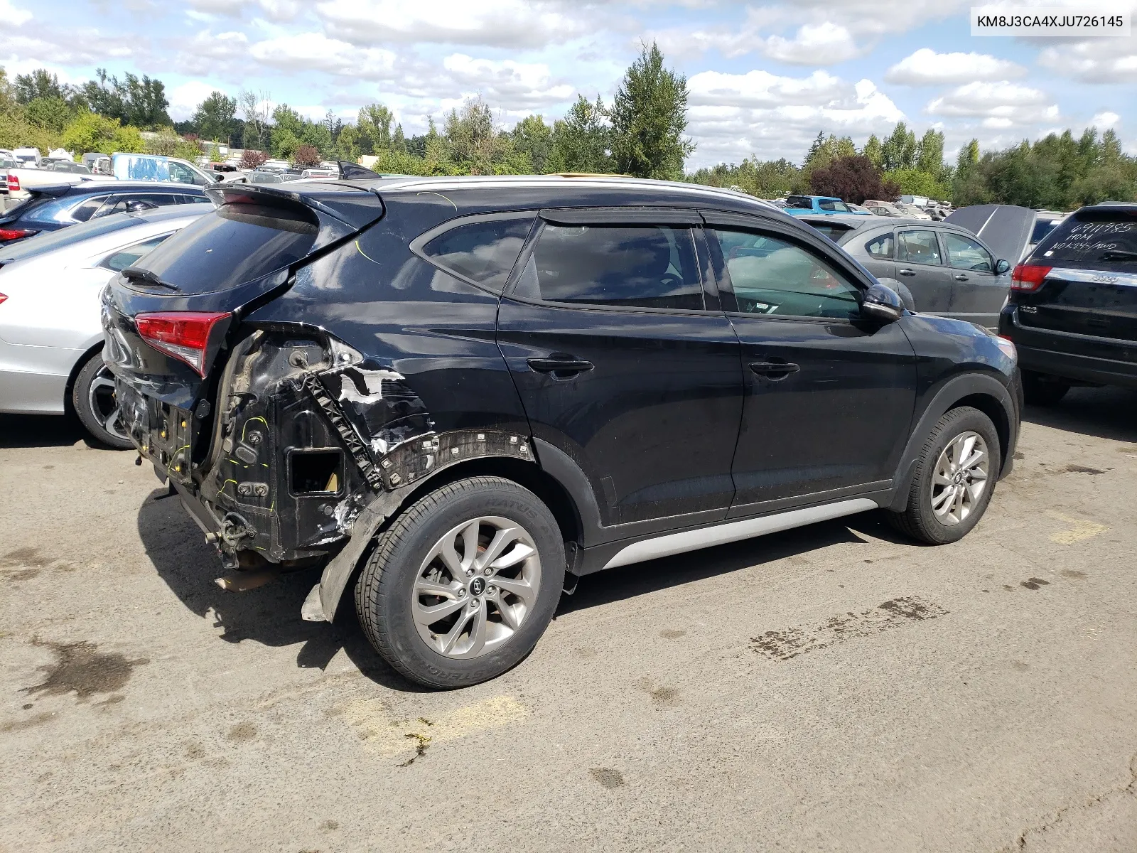 2018 Hyundai Tucson Sel VIN: KM8J3CA4XJU726145 Lot: 67924724