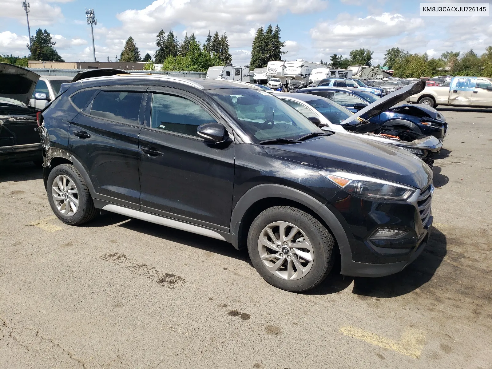 2018 Hyundai Tucson Sel VIN: KM8J3CA4XJU726145 Lot: 67924724