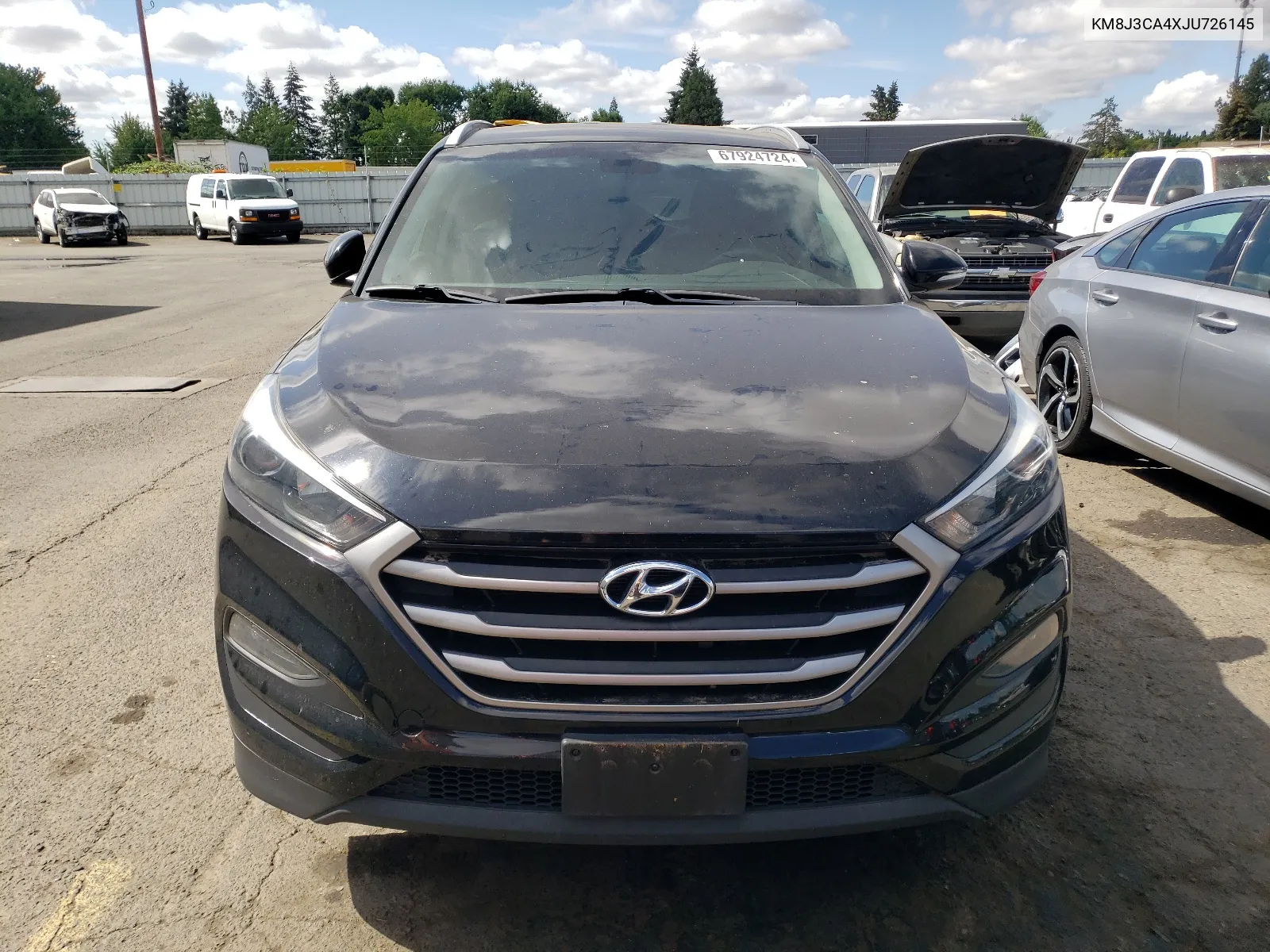 2018 Hyundai Tucson Sel VIN: KM8J3CA4XJU726145 Lot: 67924724