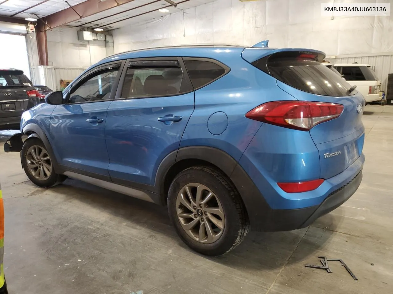 2018 Hyundai Tucson Sel VIN: KM8J33A40JU663136 Lot: 68668484