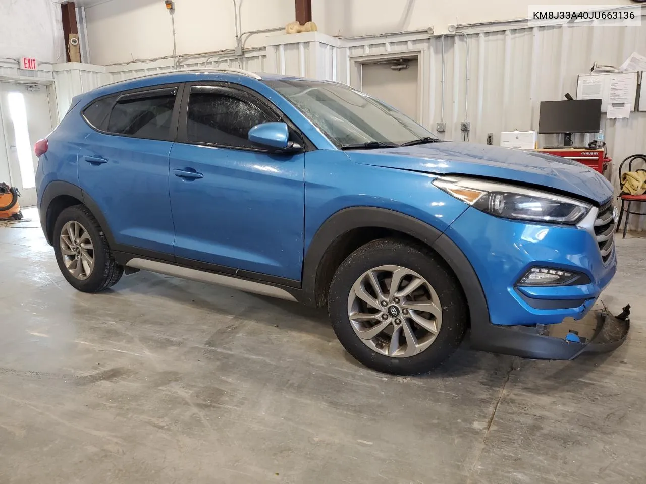 2018 Hyundai Tucson Sel VIN: KM8J33A40JU663136 Lot: 68668484