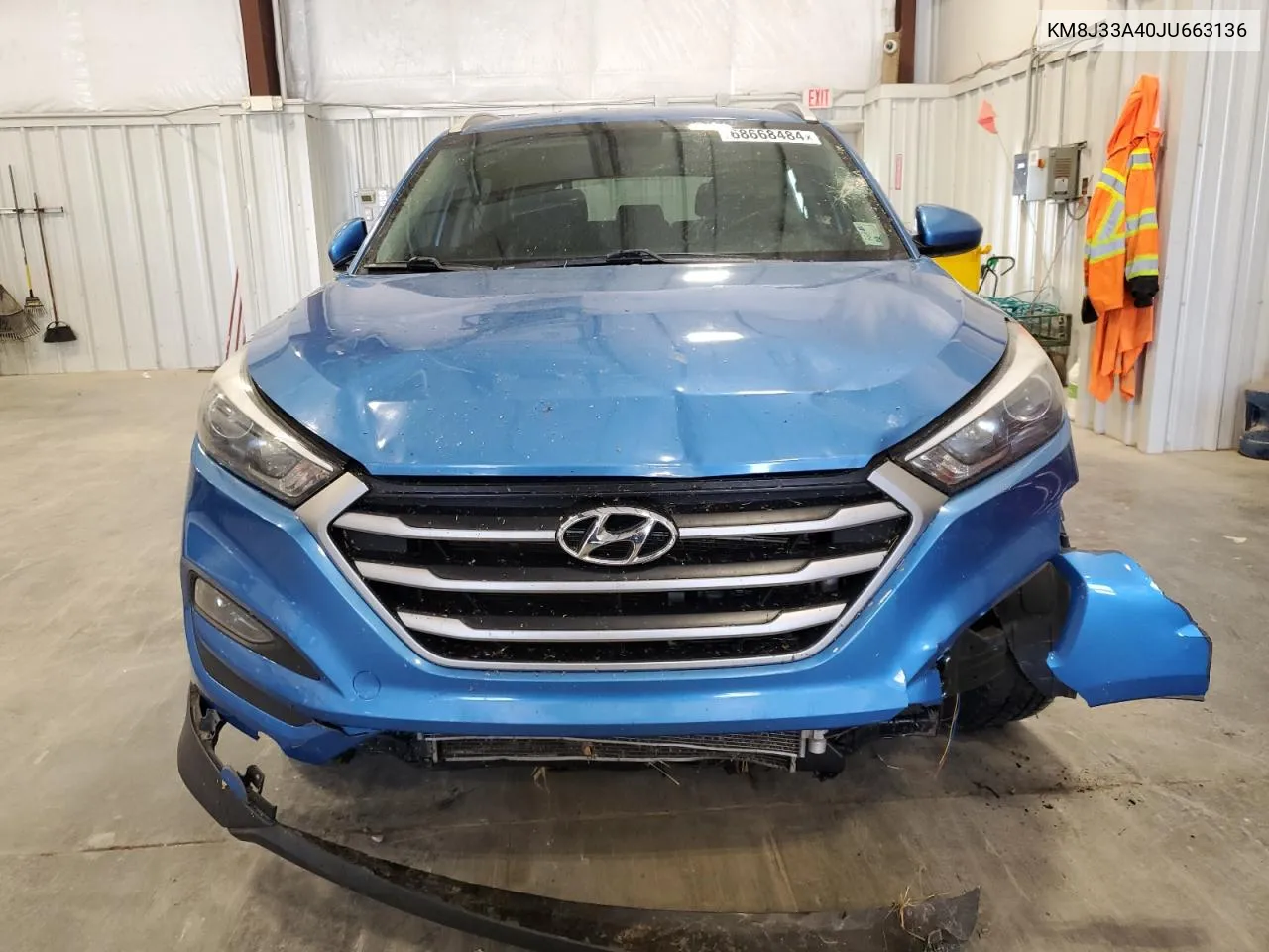 2018 Hyundai Tucson Sel VIN: KM8J33A40JU663136 Lot: 68668484