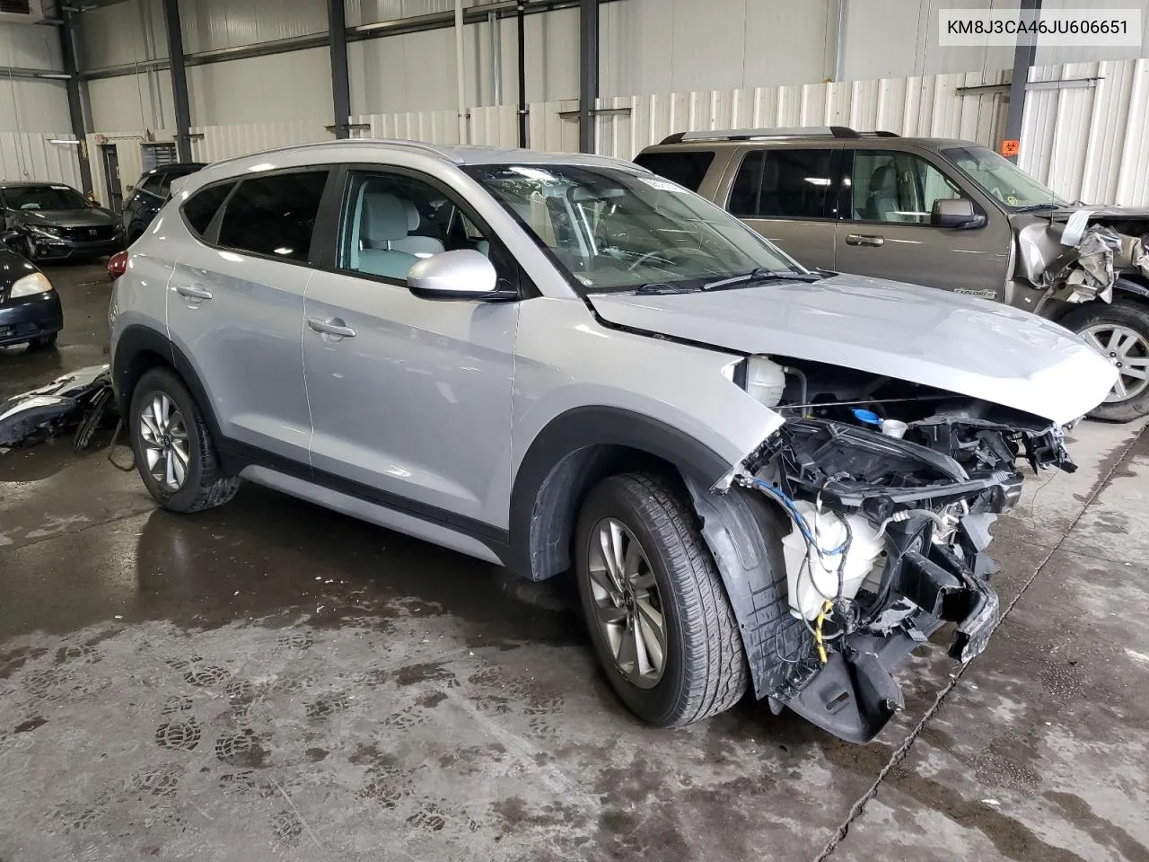 2018 Hyundai Tucson Sel VIN: KM8J3CA46JU606651 Lot: 69576054