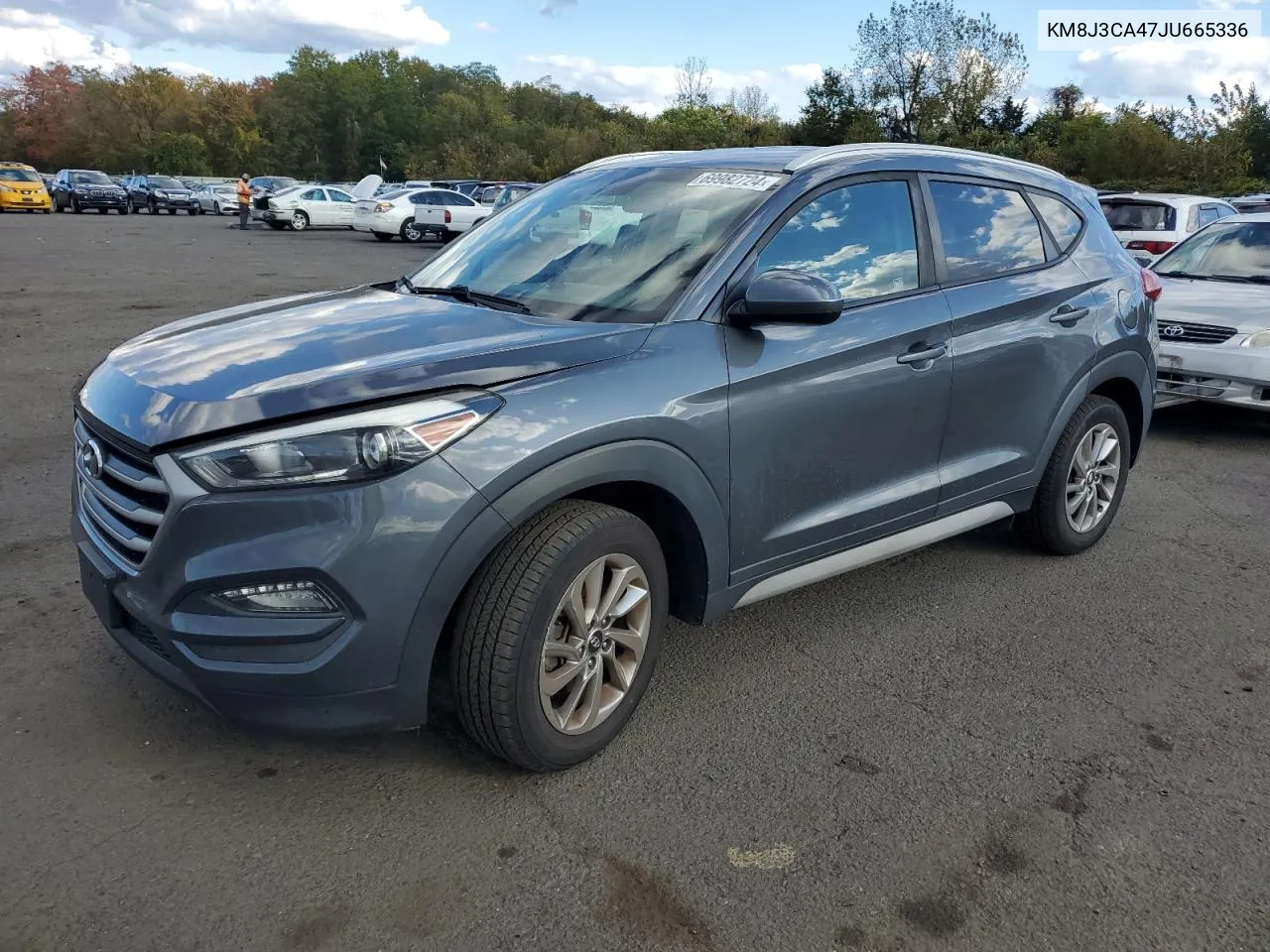 2018 Hyundai Tucson Sel VIN: KM8J3CA47JU665336 Lot: 69982724