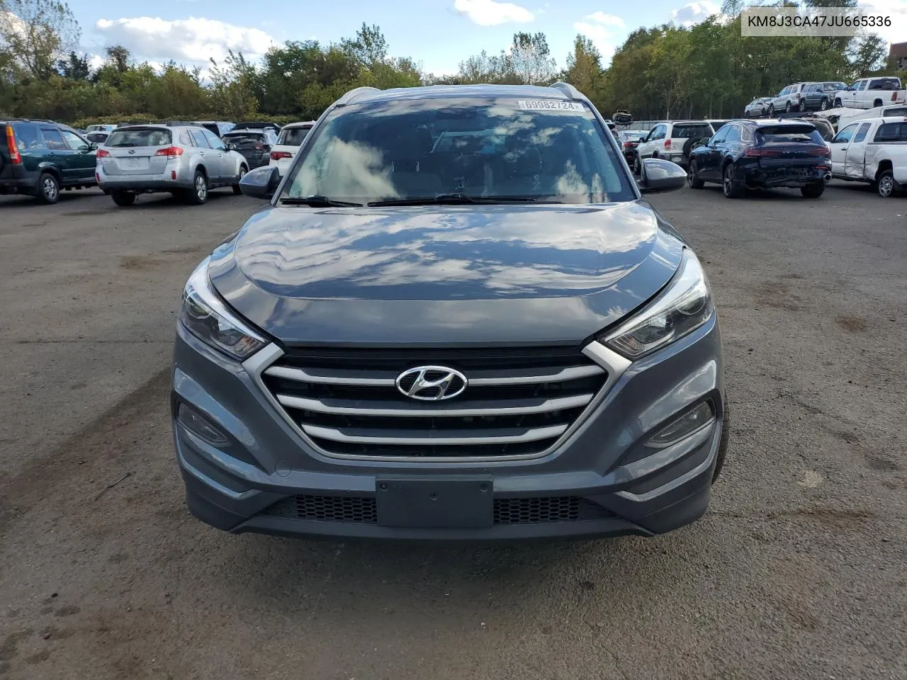 2018 Hyundai Tucson Sel VIN: KM8J3CA47JU665336 Lot: 69982724