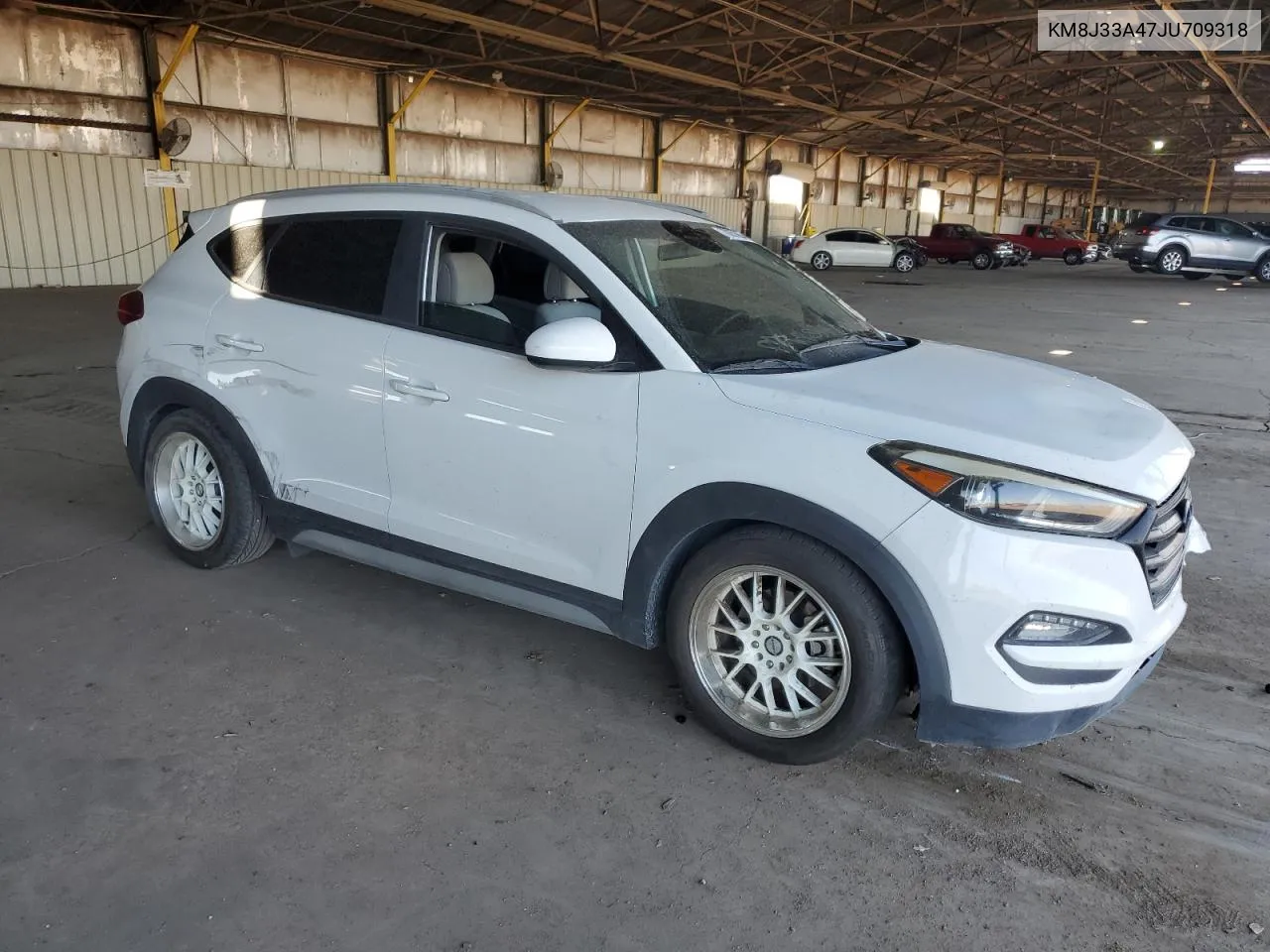 2018 Hyundai Tucson Sel VIN: KM8J33A47JU709318 Lot: 70057684