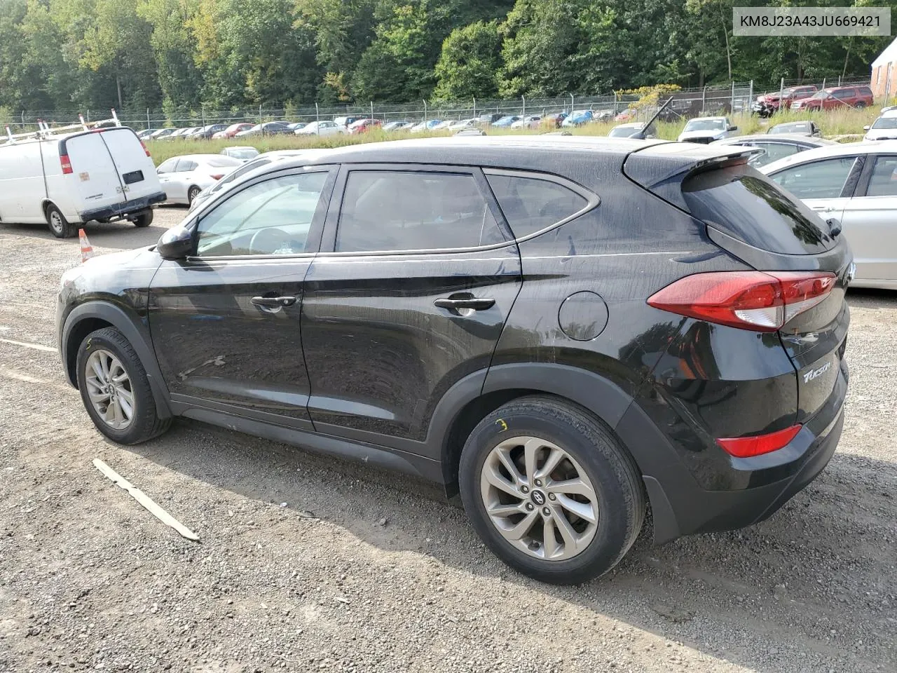 2018 Hyundai Tucson Se VIN: KM8J23A43JU669421 Lot: 70973484