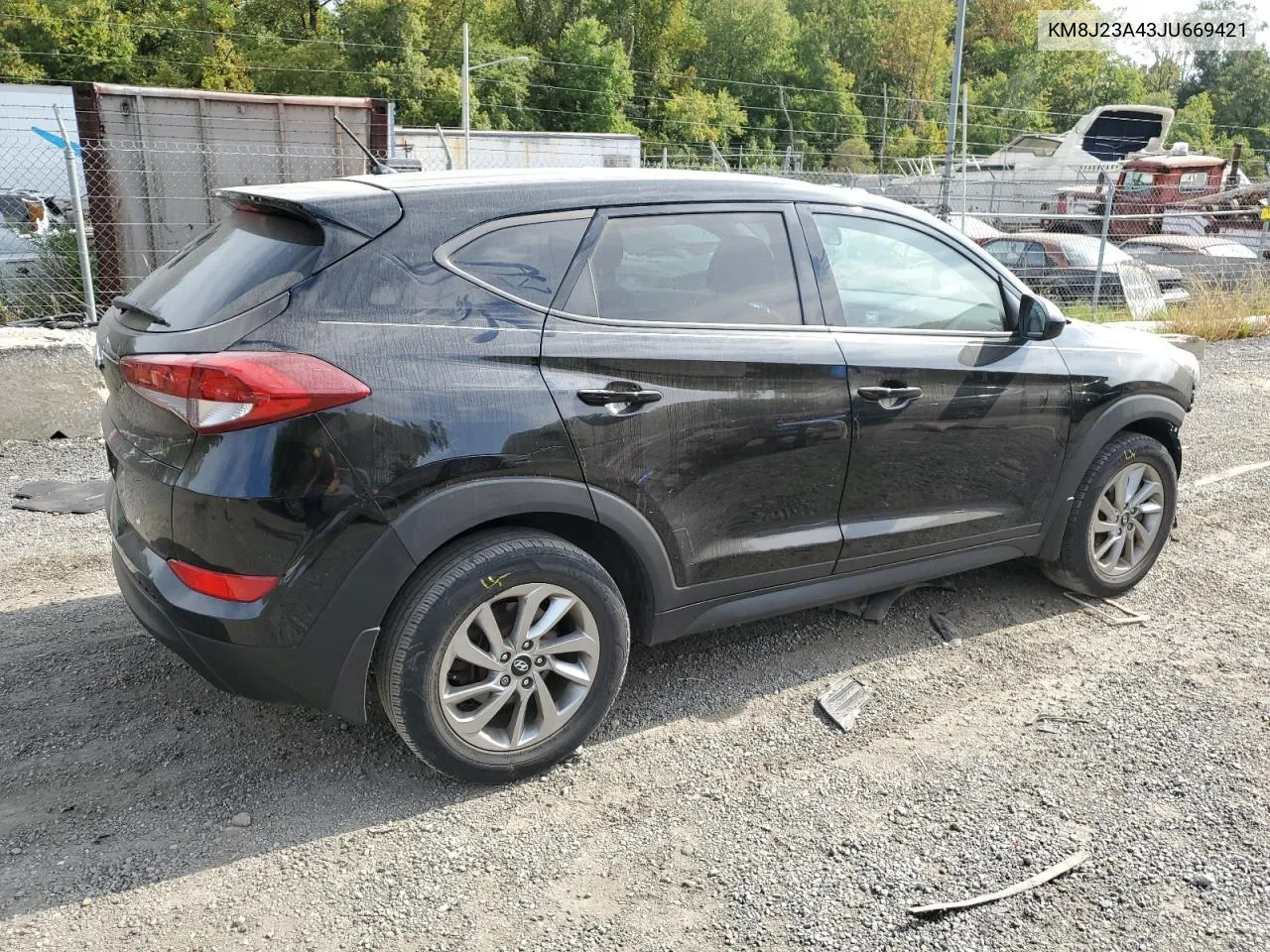 2018 Hyundai Tucson Se VIN: KM8J23A43JU669421 Lot: 70973484