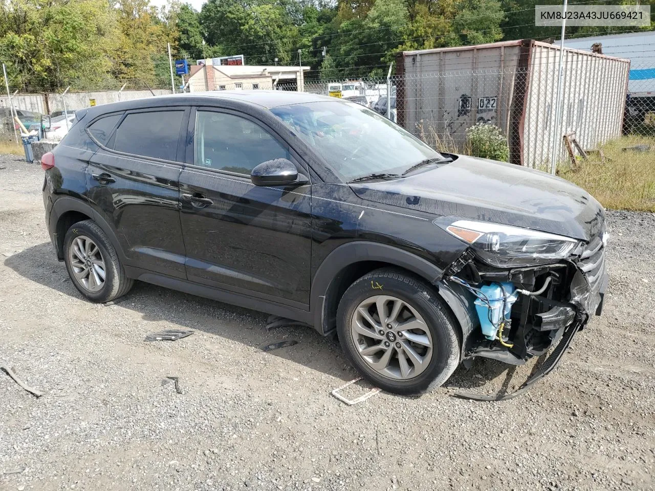 2018 Hyundai Tucson Se VIN: KM8J23A43JU669421 Lot: 70973484