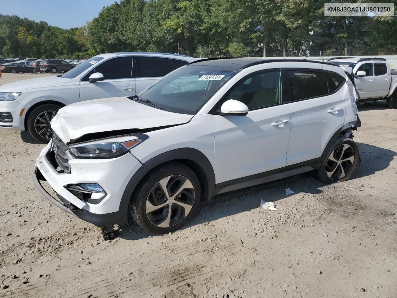 2018 Hyundai Tucson Value VIN: KM8J3CA21JU801250 Lot: 71247064