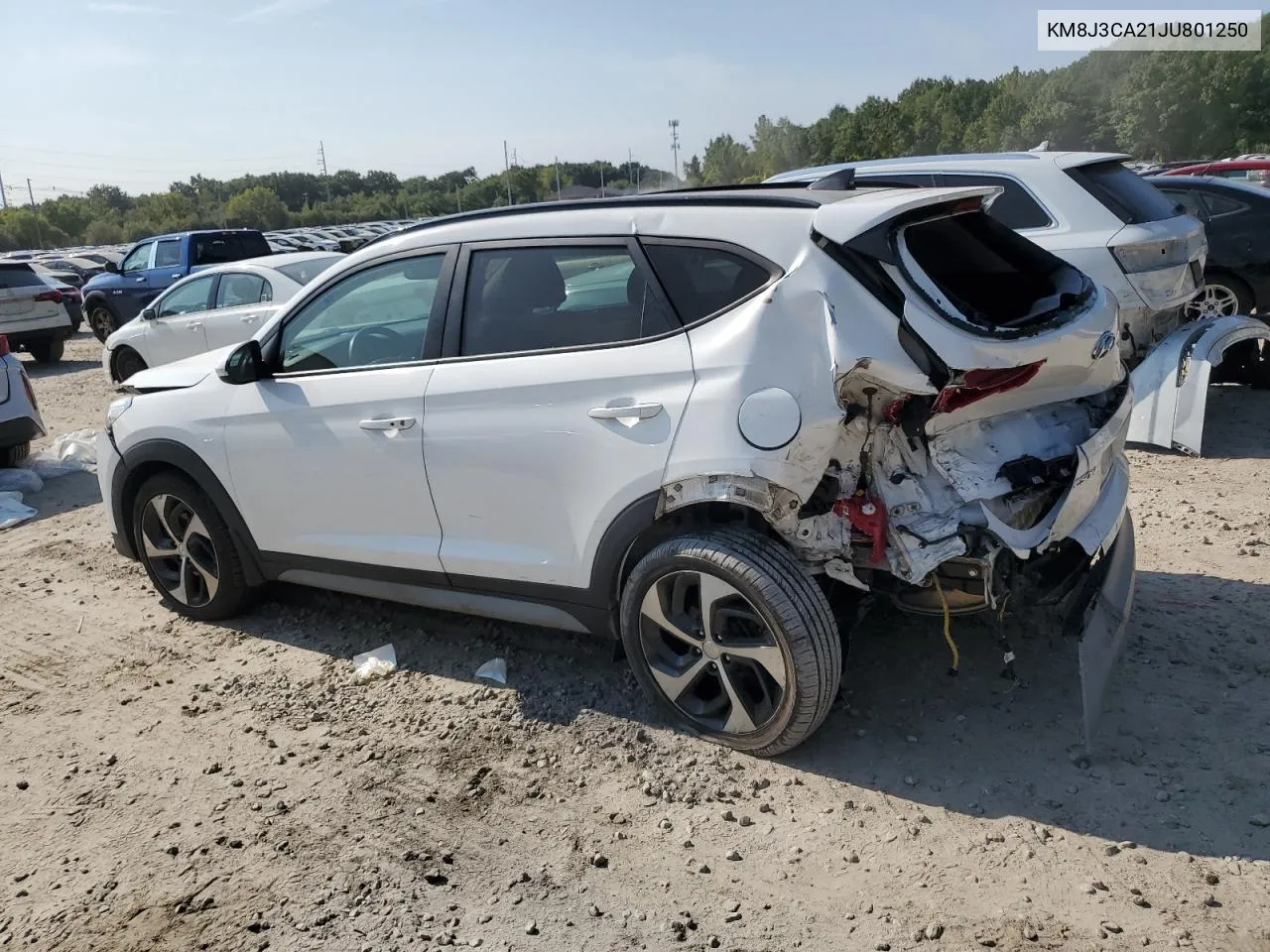 2018 Hyundai Tucson Value VIN: KM8J3CA21JU801250 Lot: 71247064