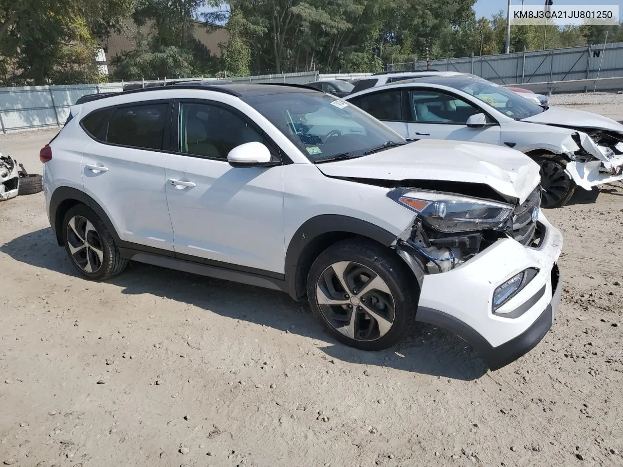 2018 Hyundai Tucson Value VIN: KM8J3CA21JU801250 Lot: 71247064