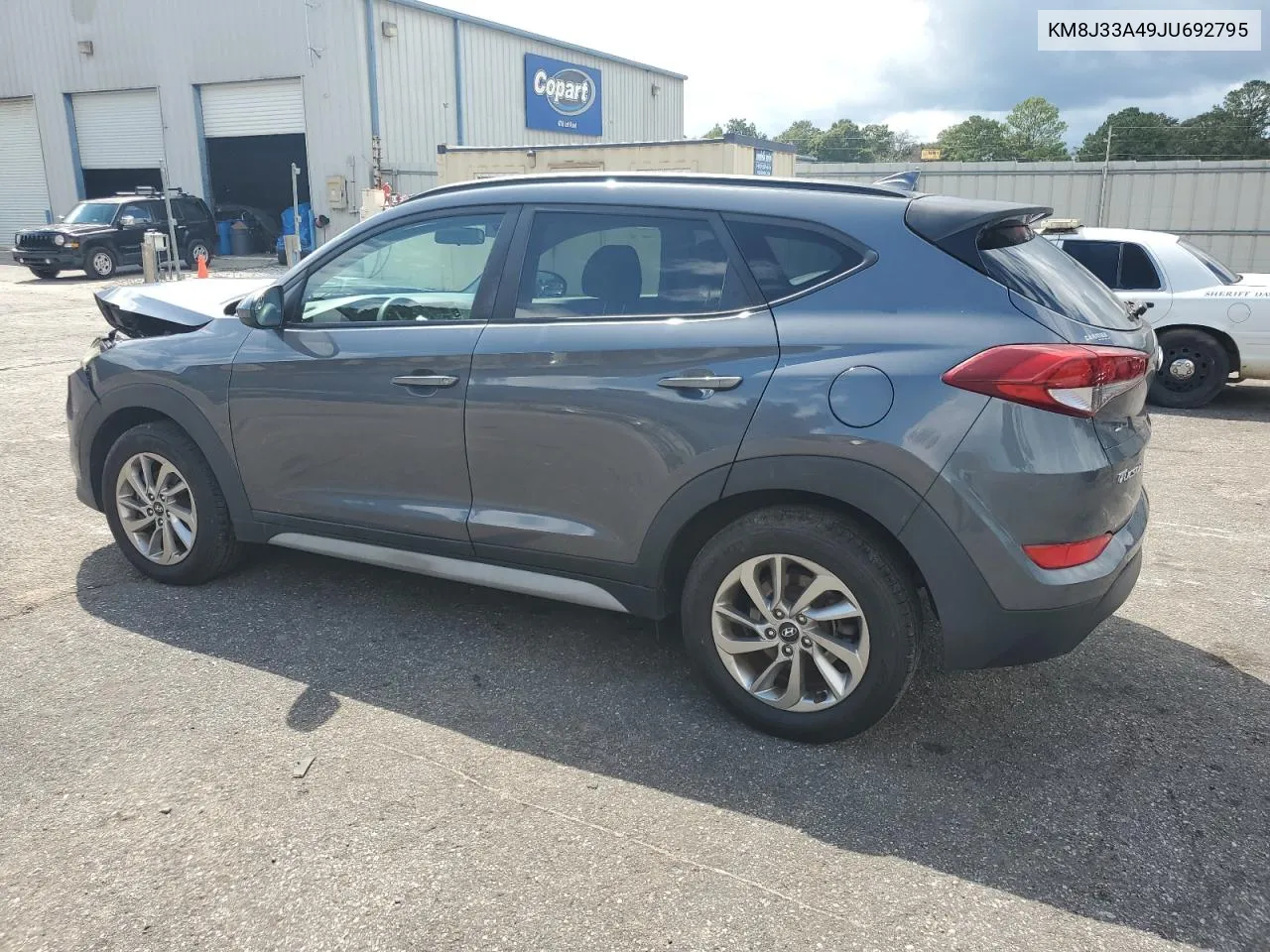 2018 Hyundai Tucson Sel VIN: KM8J33A49JU692795 Lot: 71264454