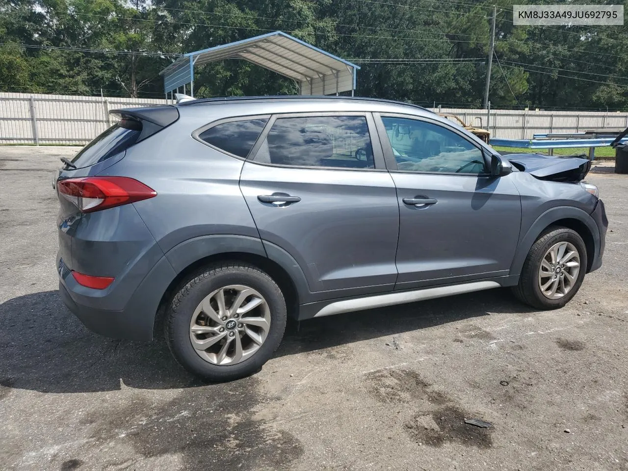 2018 Hyundai Tucson Sel VIN: KM8J33A49JU692795 Lot: 71264454