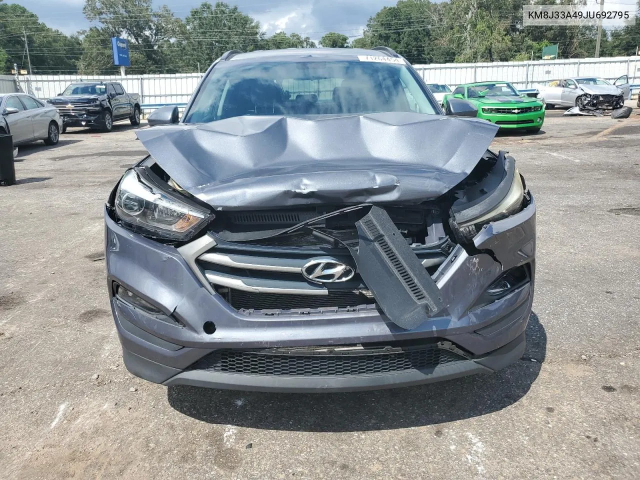 2018 Hyundai Tucson Sel VIN: KM8J33A49JU692795 Lot: 71264454