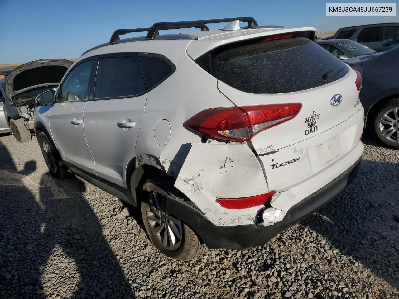 2018 Hyundai Tucson Sel VIN: KM8J3CA48JU667239 Lot: 71643204